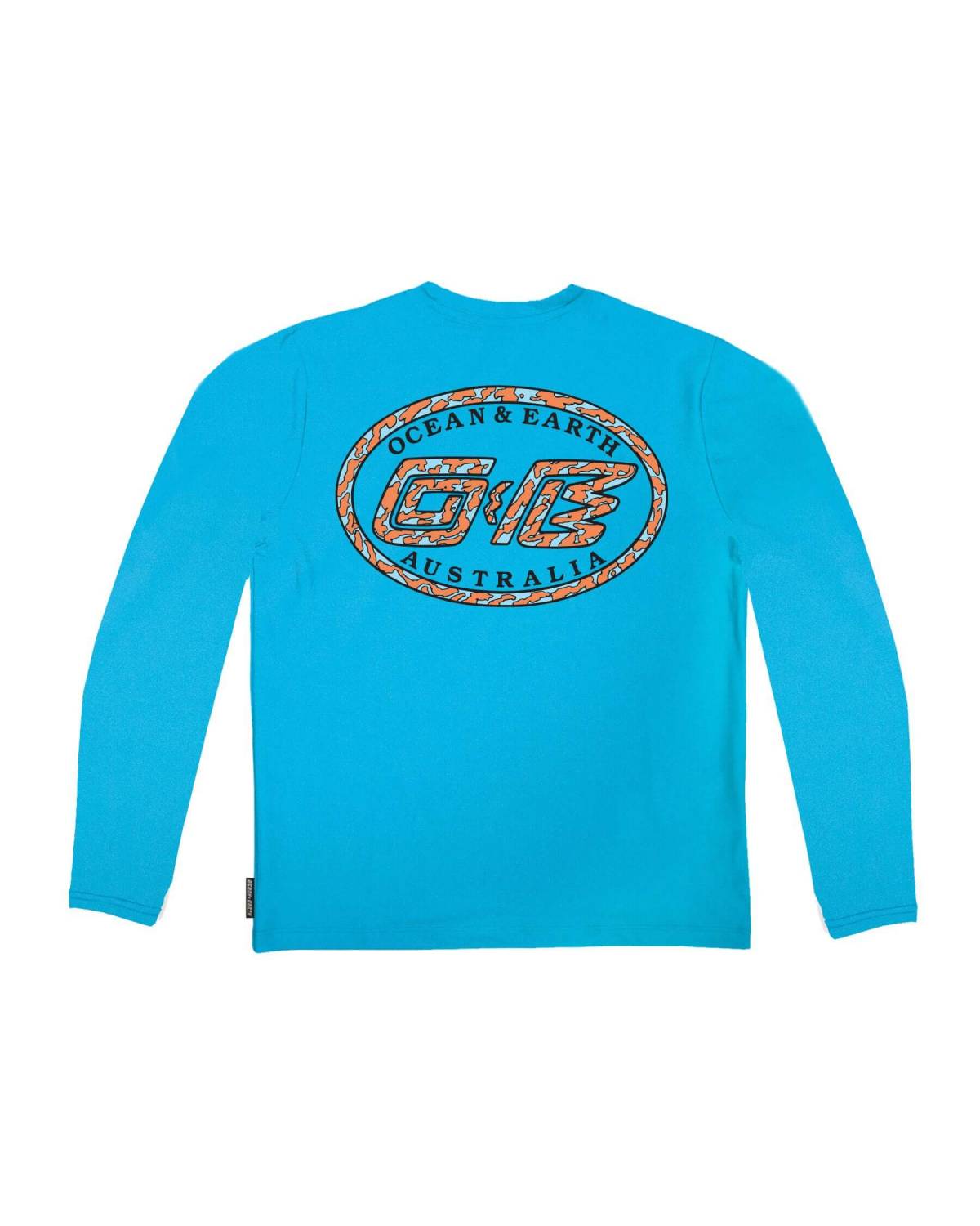 Toddler T-Shirt L/S Rash Shirt - Aqua Blue