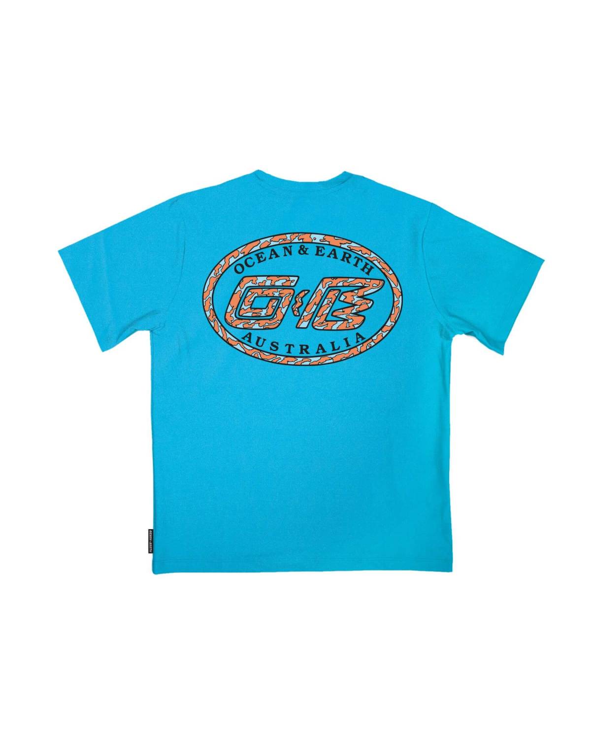 Toddler T-Shirt S/S Rash Shirt - Aqua Blue