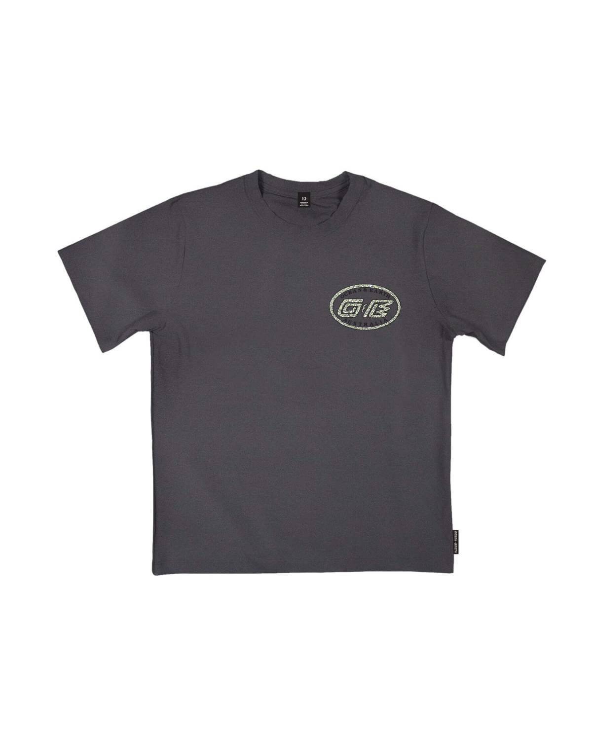 Toddler T-Shirt S/S Rash Shirt - Charcoal