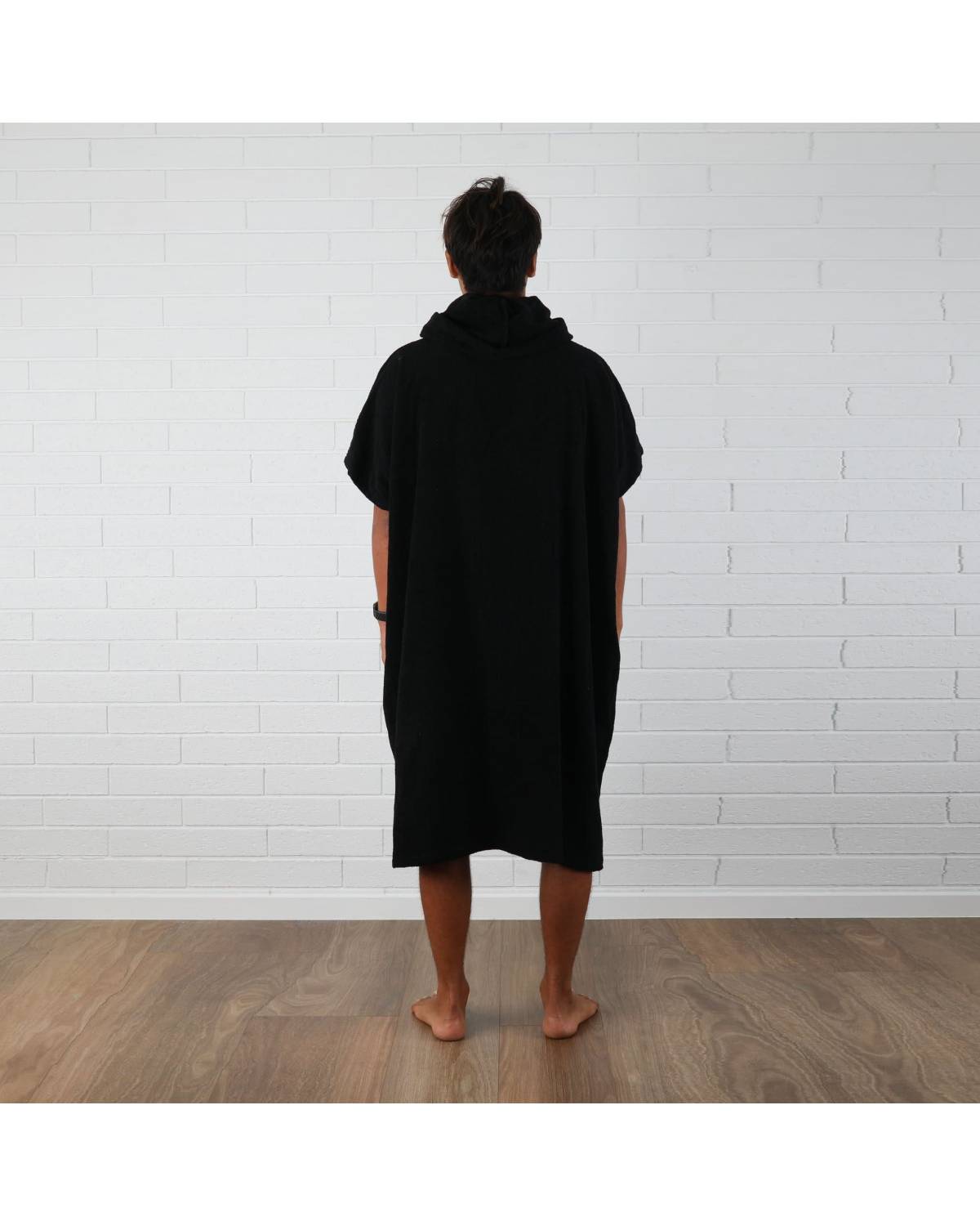 Boys OG CF Hooded Towel - Black - S/M