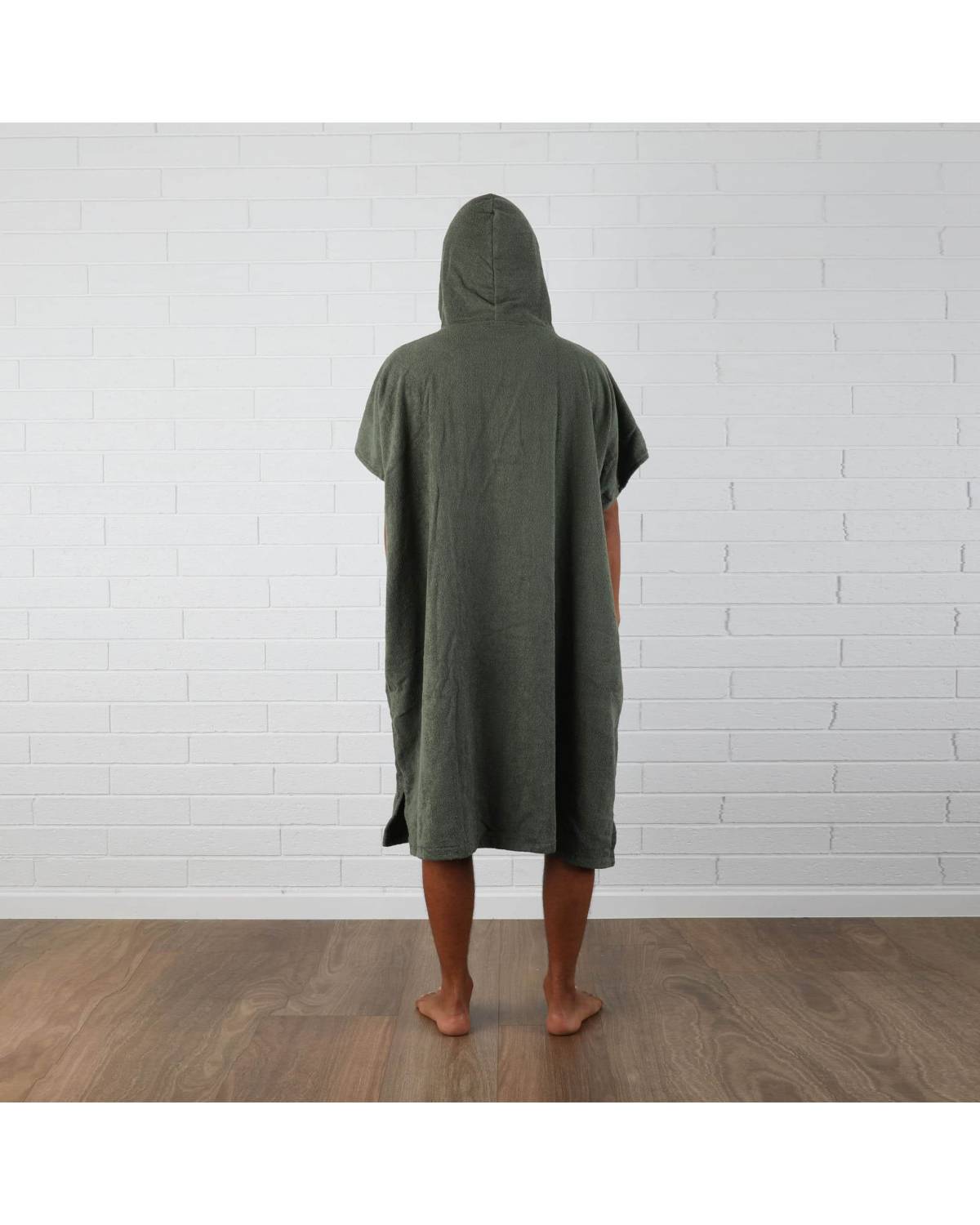 Boys OG CF Hooded Towel - Military - S/M