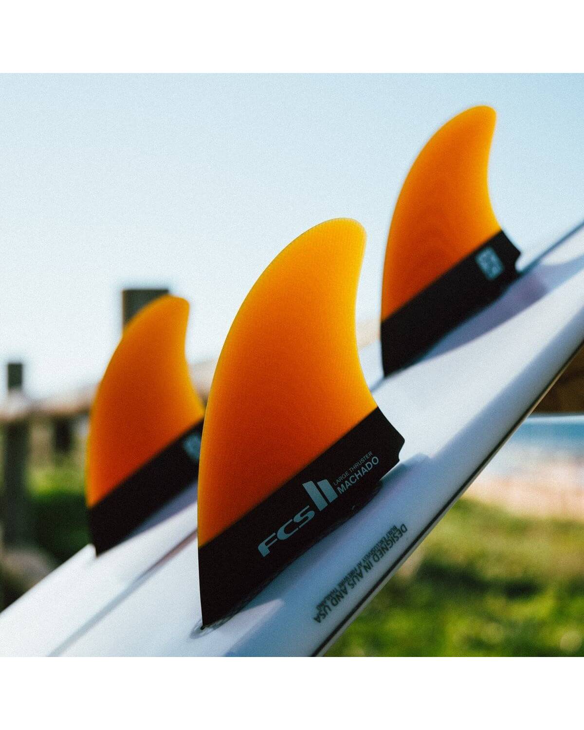 FCSII Rob Machado Tri-Keel Fins - M