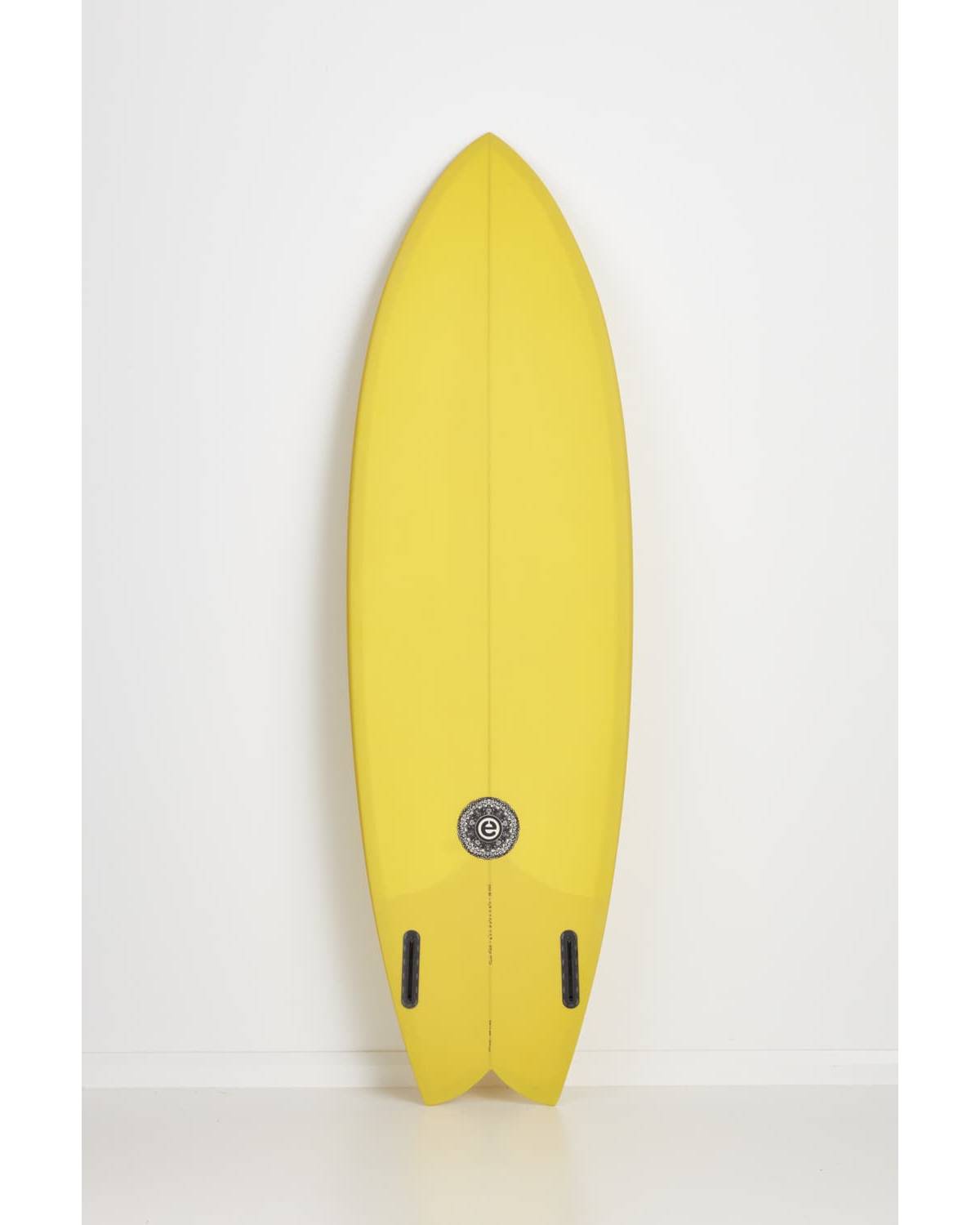 Twin Fish - Mustard (Elemnt) - 5' 6" x 20 " x 2 3/8" x 27.8L - Futures