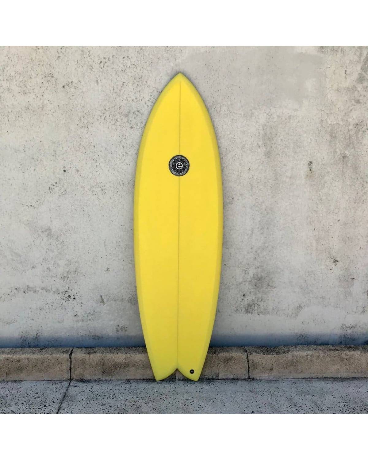 Twin Fish - Mustard (Elemnt) - 6' 0" x 21 1/4" x 2 11/16" x 35.9L - FCS II