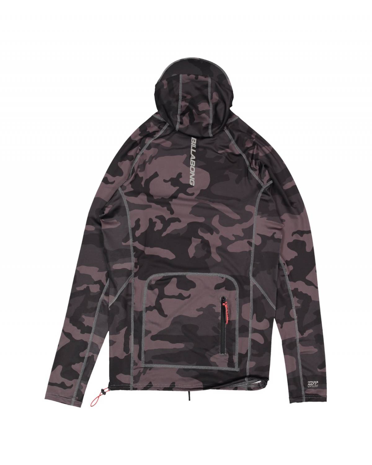 Strike Mission Hooded Rashie - Black Camo