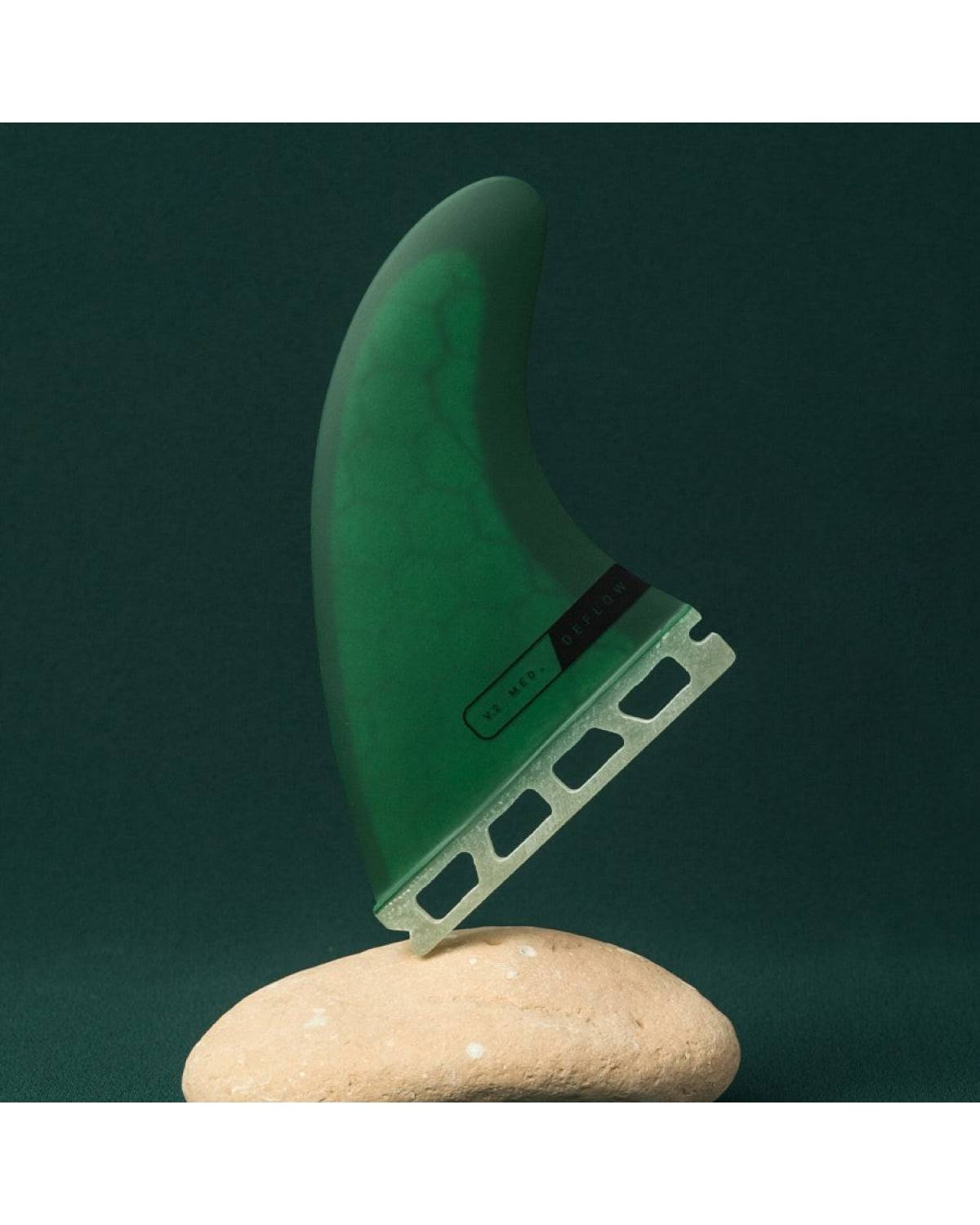 Bravosurf | DEFLOW THRUSTER FINS V.2 M  | Green