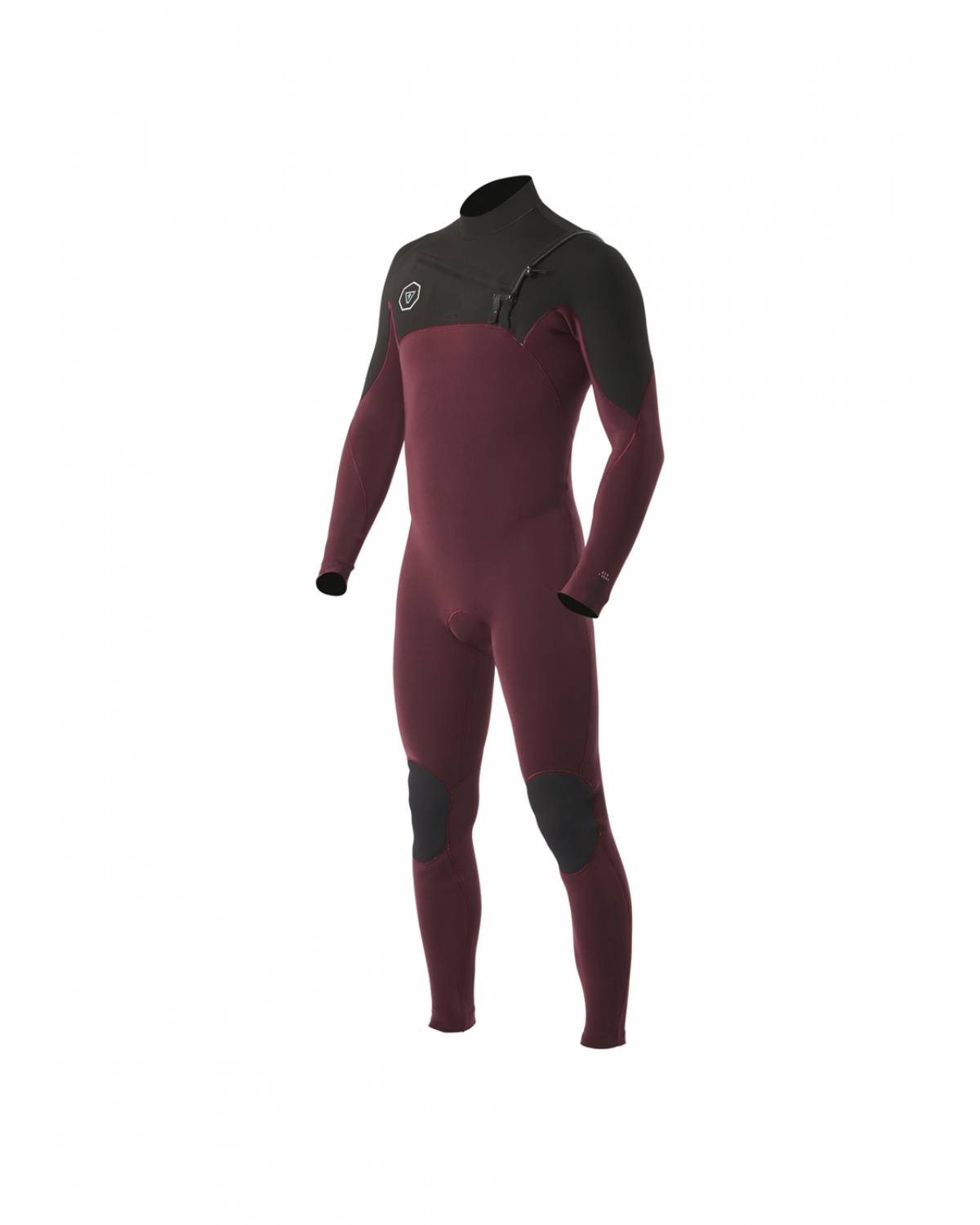 Vissla 7 Seas 3/2 Chest Zip Full Steamer Men's Wetsuit - Burgundy