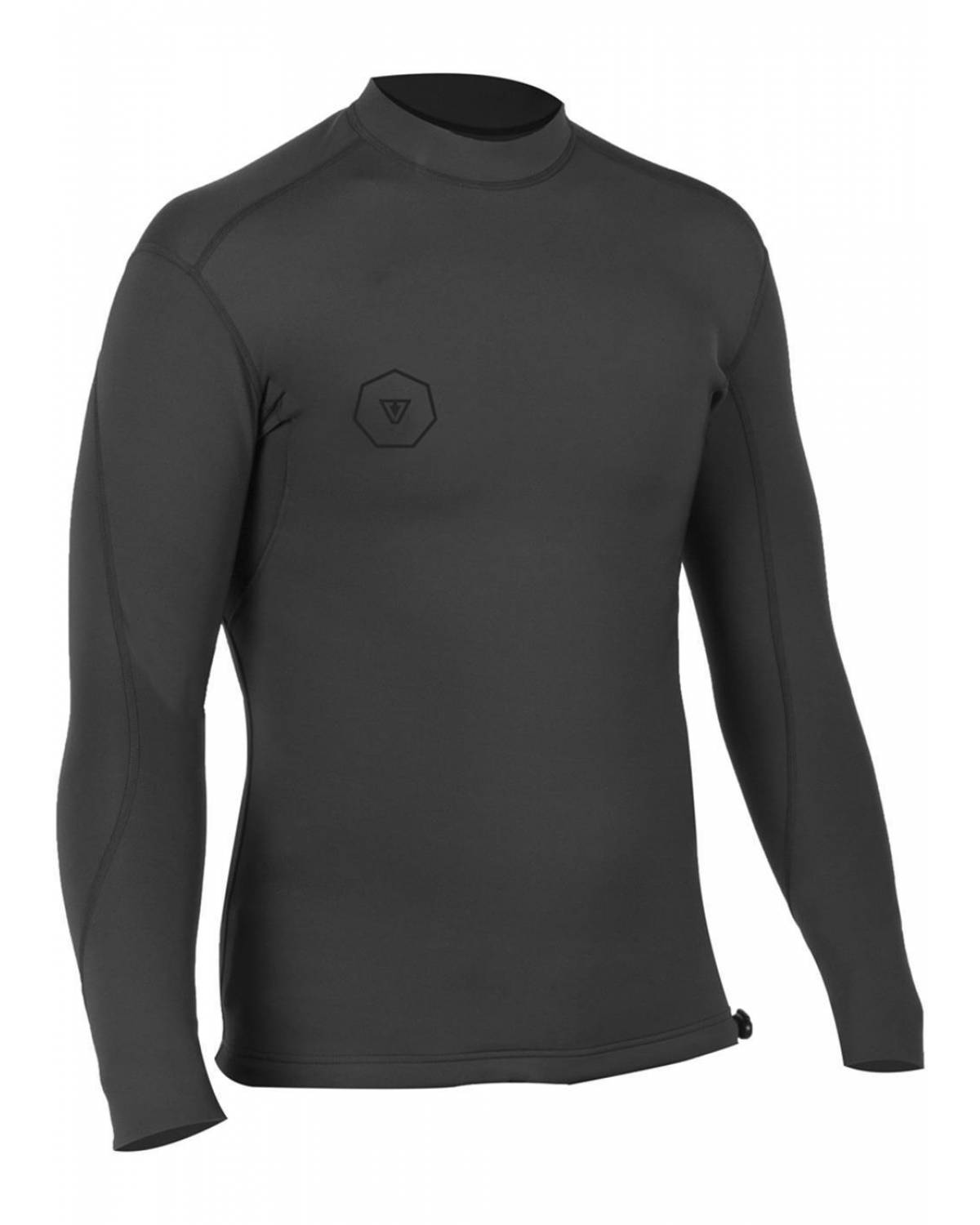 Vissla 1mm Performance Reversible Long Sleeve Wetsuit Top Jacket Stealth