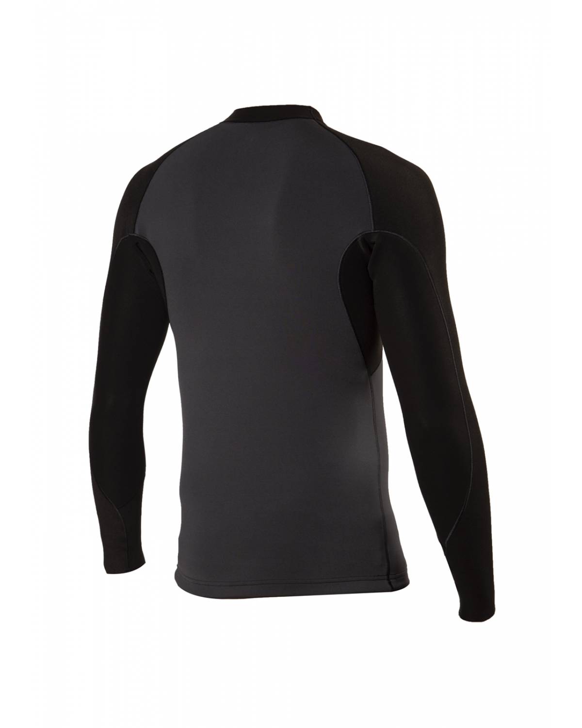 Vissla 1mm High Seas Long Sleeve Jacket Wetsuit Top mens - Phantom black - back