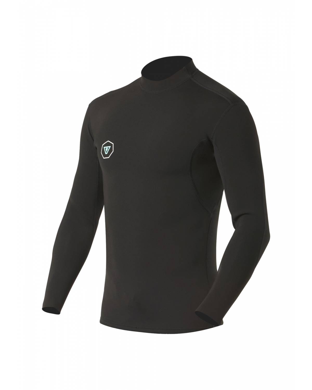 Vissla 7 Seas 1mm Long Sleeve Jacket - Black front