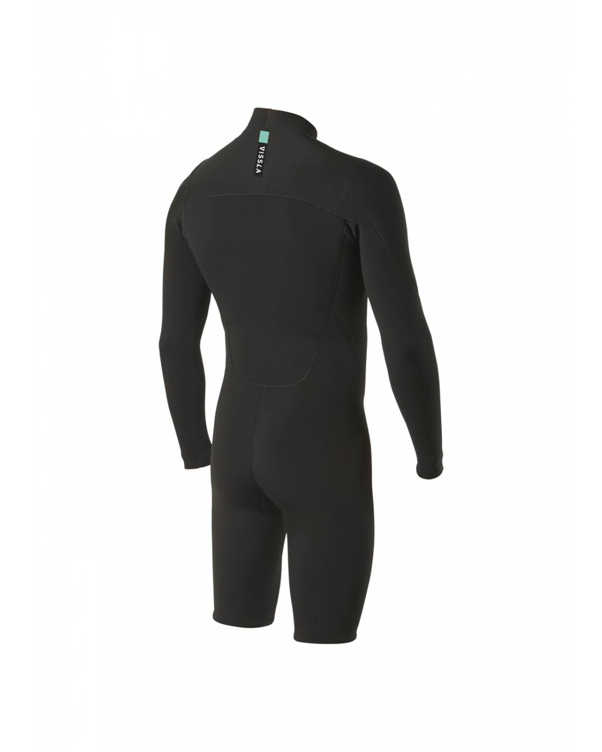 Vissla Men's 7 Seas 2/2 L/S Spring Suit - Black back