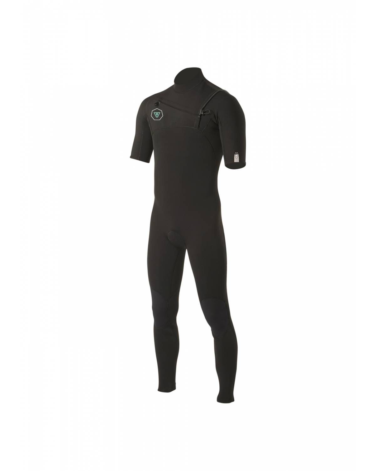 Vissla 7 Seas 2/2 S/S Full Suit - Black - Front
