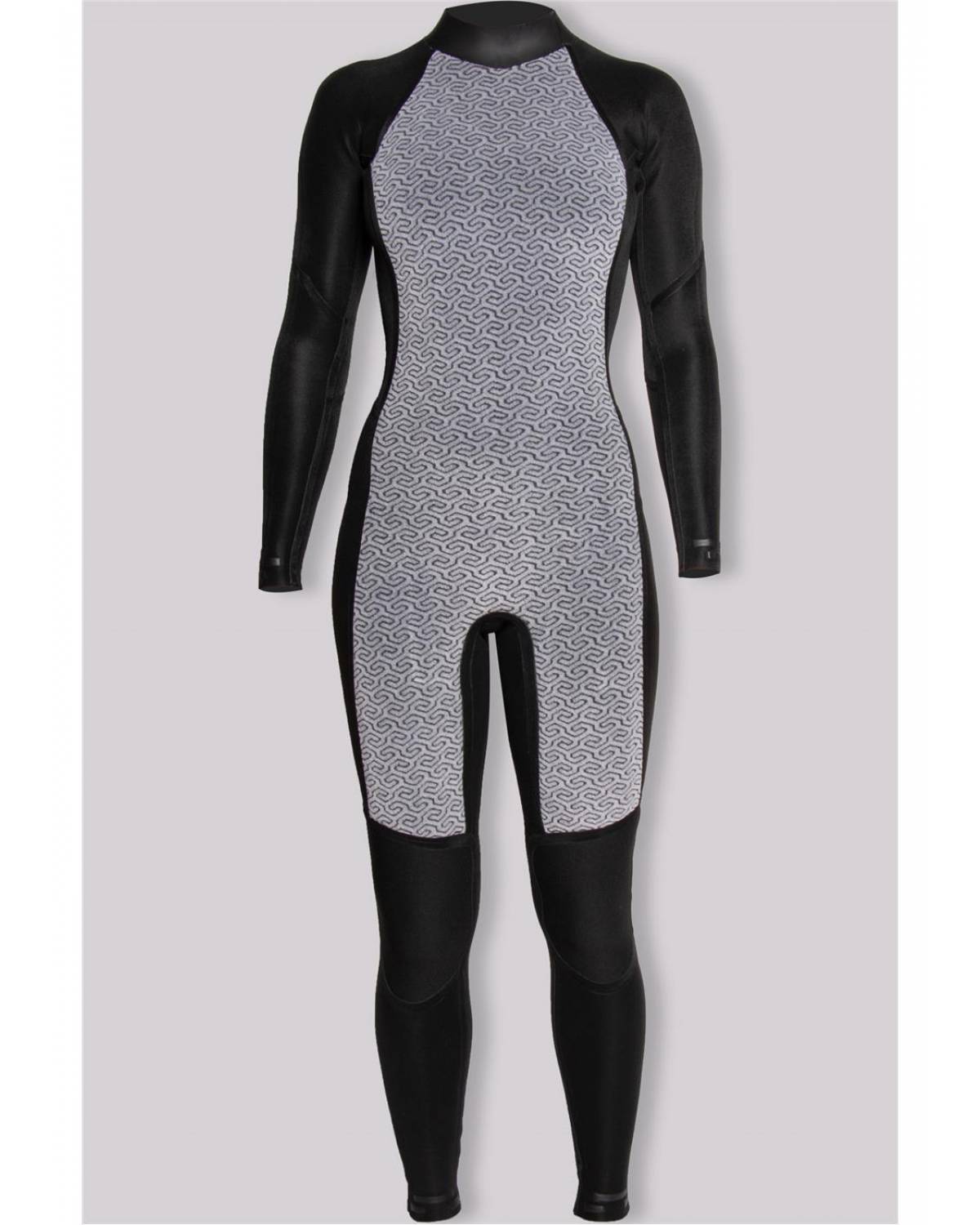 Sisstrevolution  7 Seas 3/2 Back Zip Full - Black front