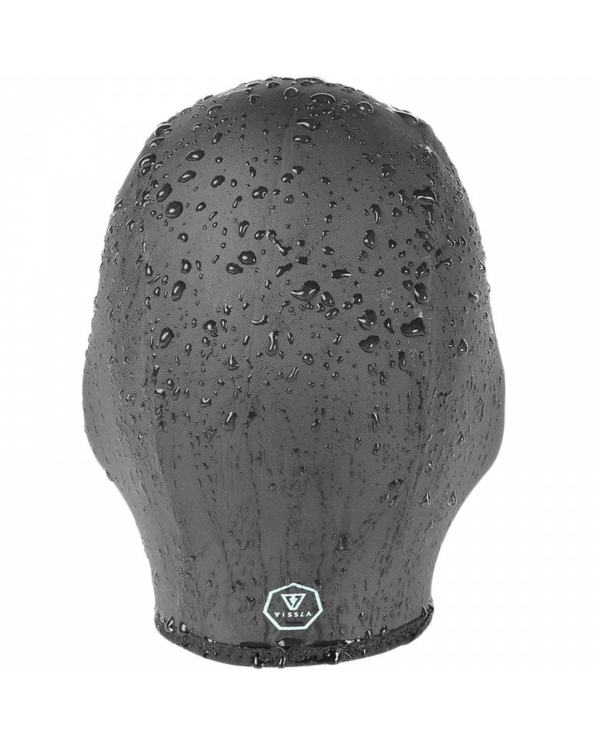 Vissla 7 Seas 3mm Hood - Black back wet