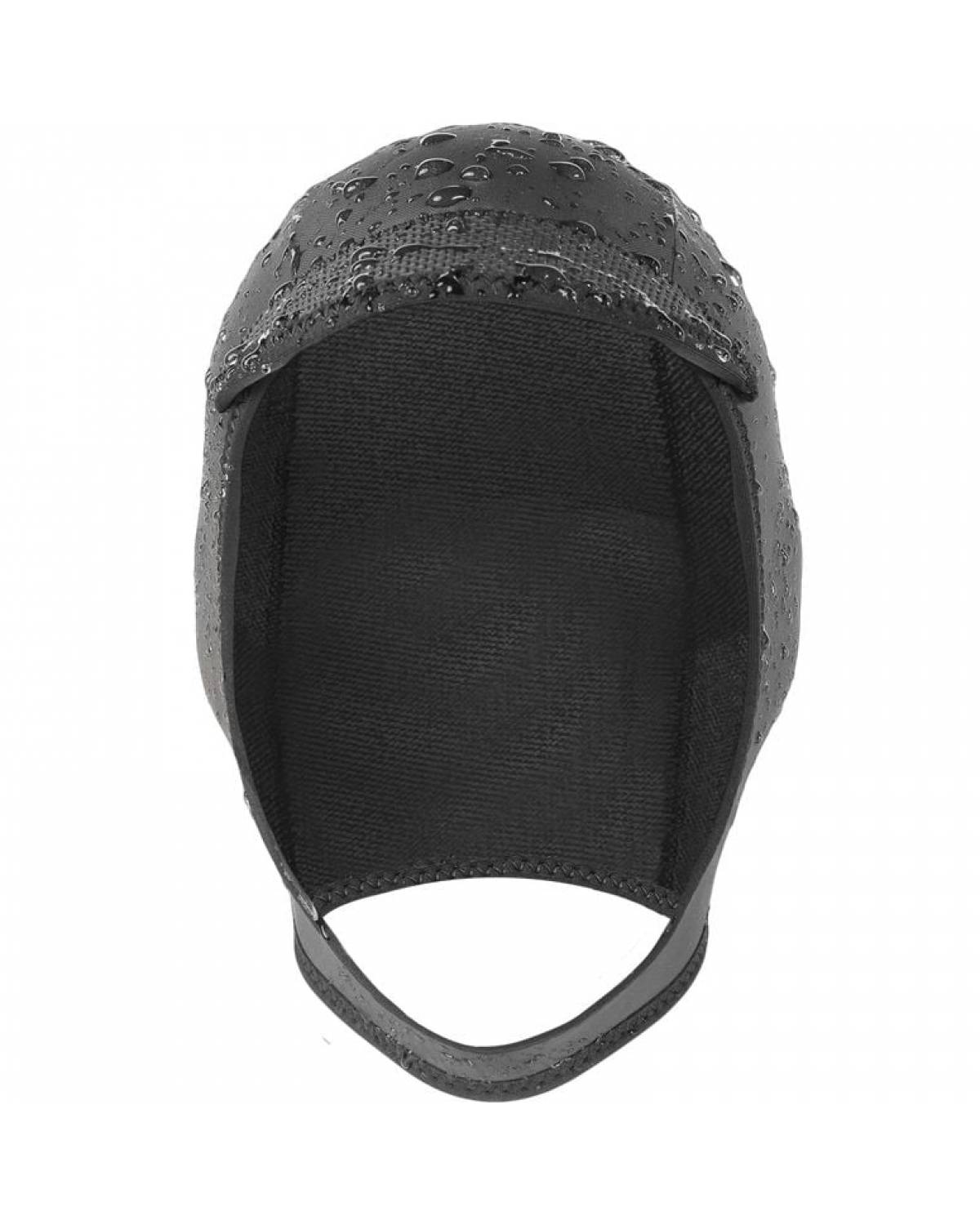 Vissla 7 Seas 3mm Hood - Black front wet