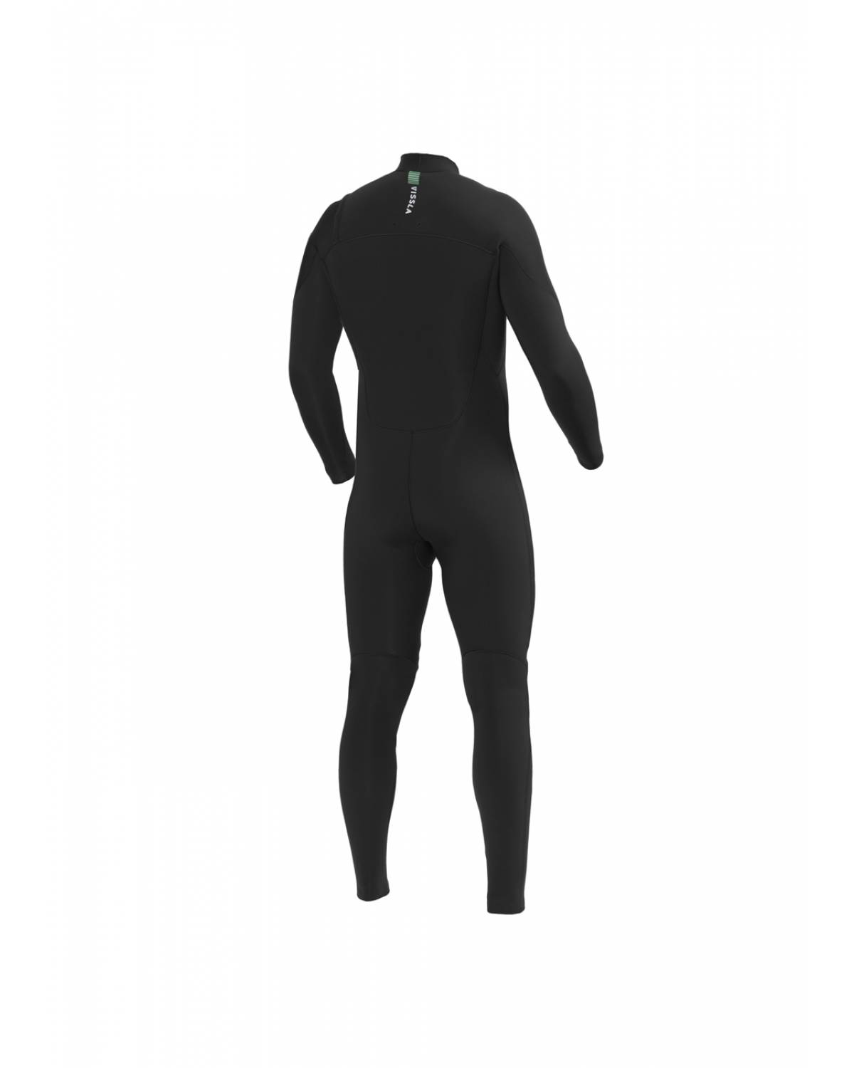Vissla 7 Seas 4/3 Full Chest Zip - Black