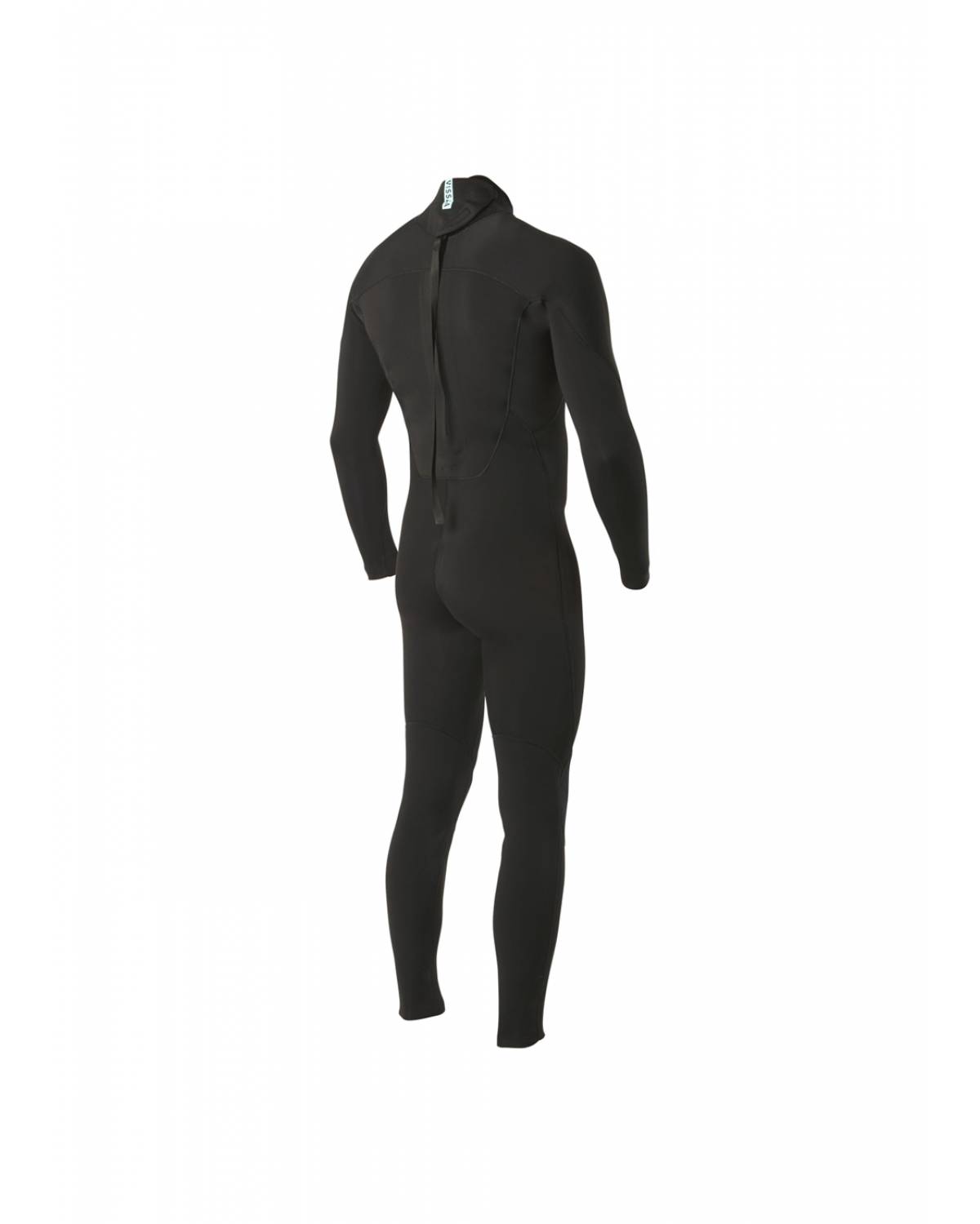 Vissla 7 Seas 4/3 Full Back Zip - Black - Back