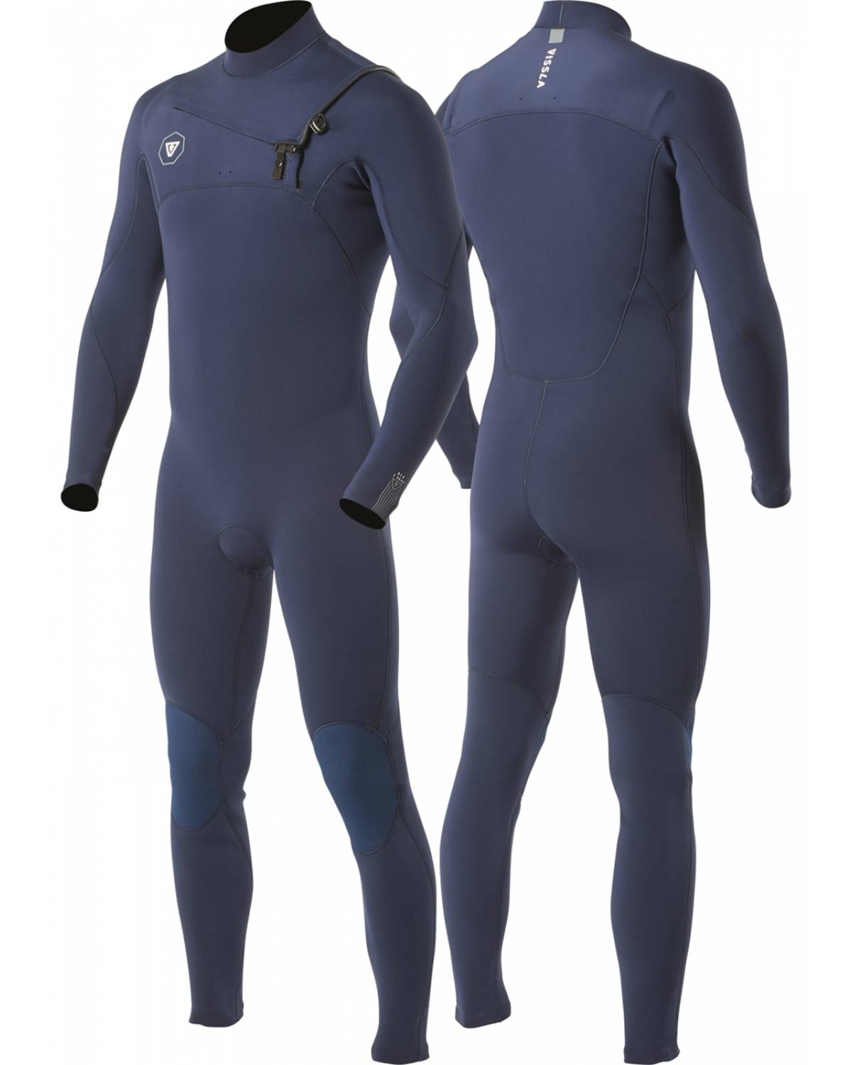 Vissla 7 Seas 4/3 Full Chest Zip - Night - Interior