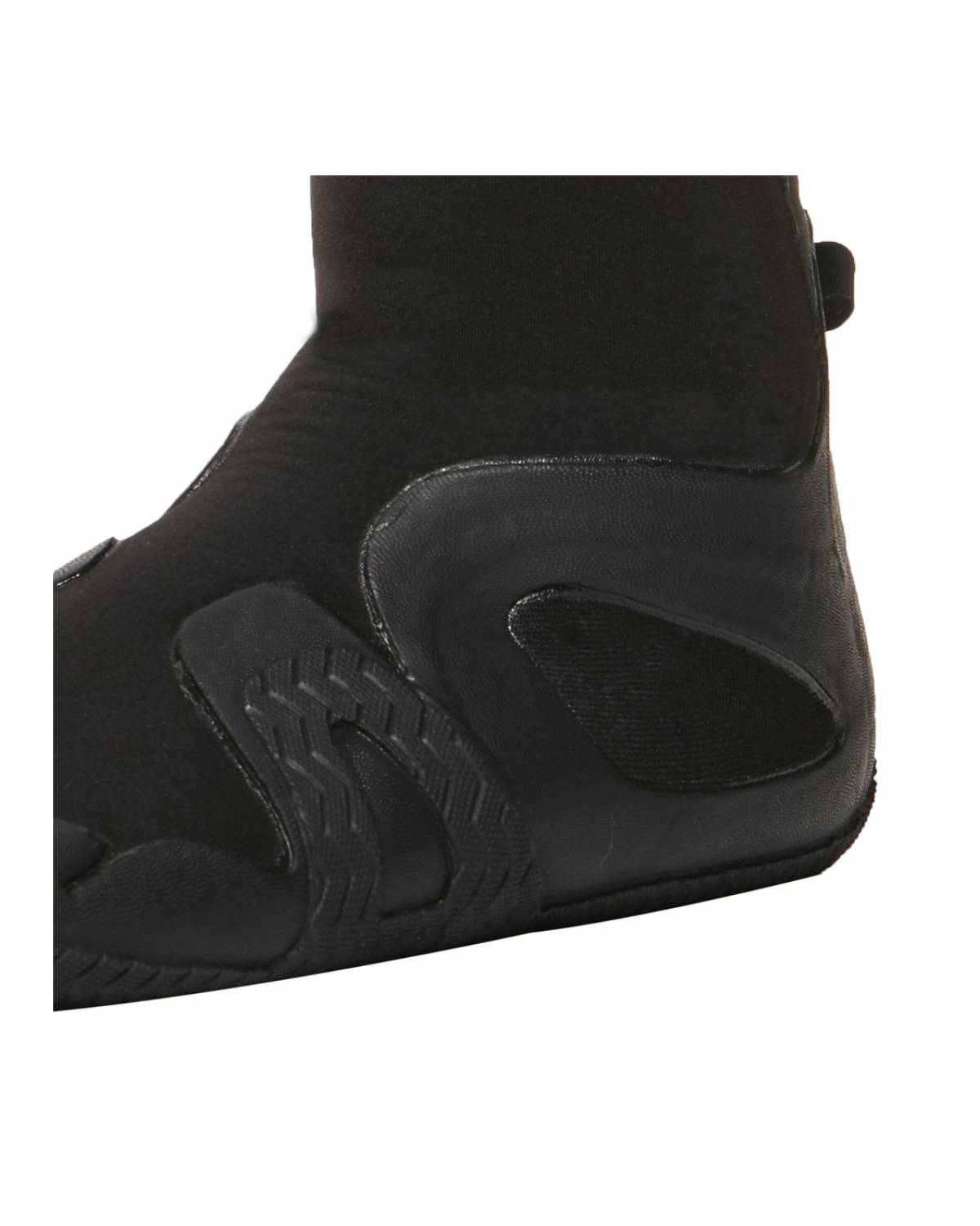 Vissla 7 Seas 5mm Round Toe Bootie - Black - Detail