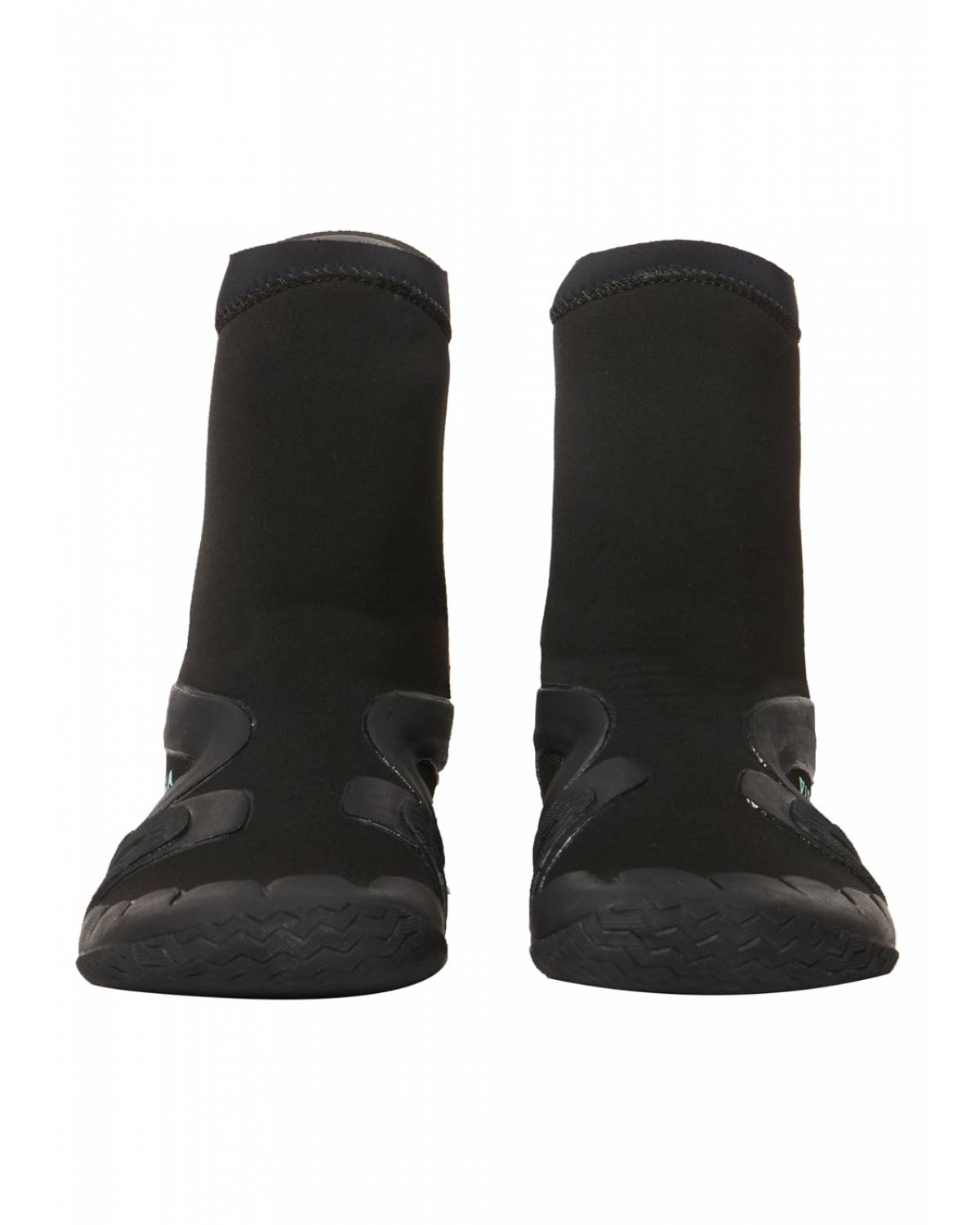 Vissla 7 Seas 5mm Round Toe Bootie - Black - Front