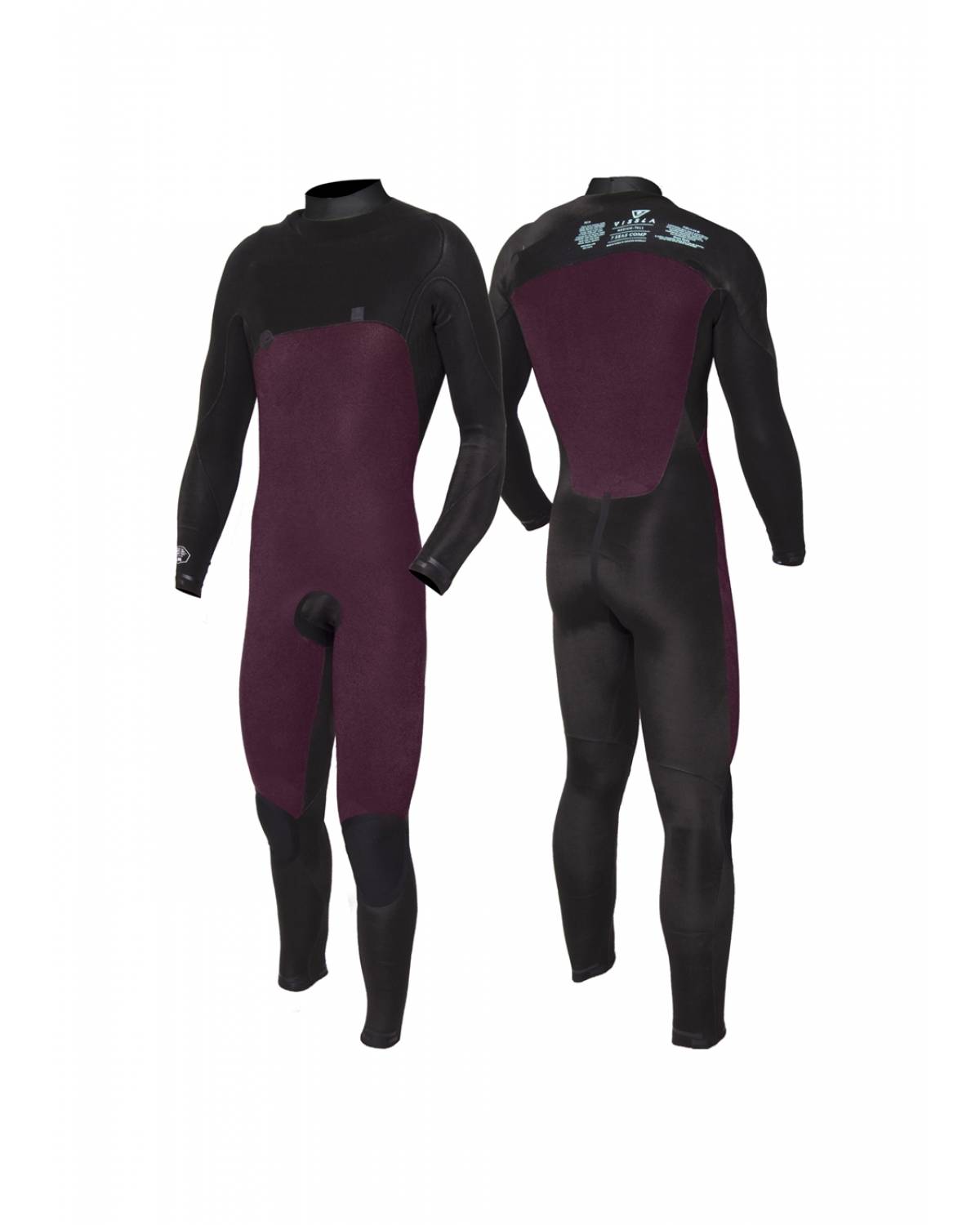 Wetsuit | Vissla 7 Seas Comp 3/2 Full Chest Zip | Boardcave Australia
