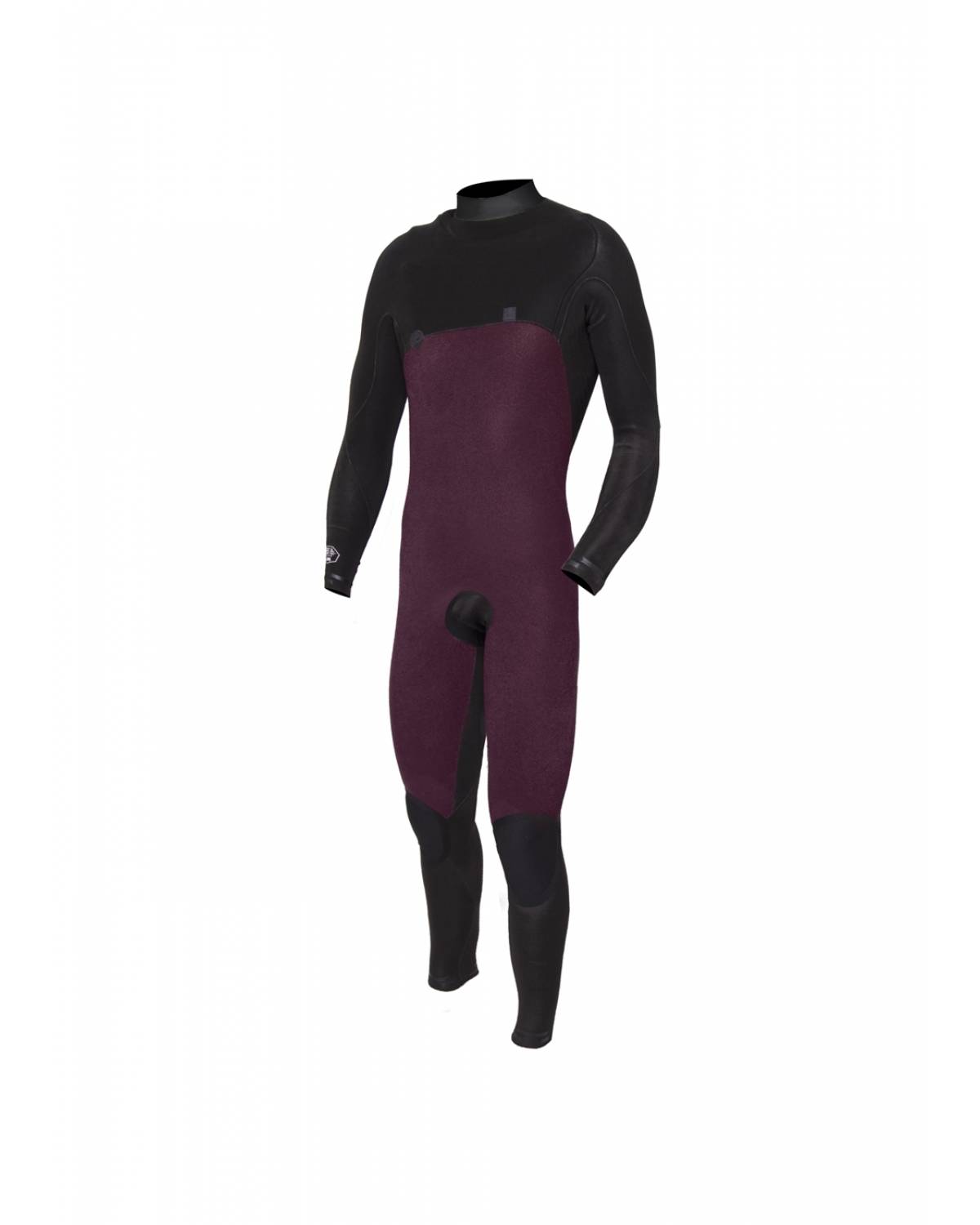 Vissla 7 Seas Comp 3/2 Full Chest Zip - Harbor Blue