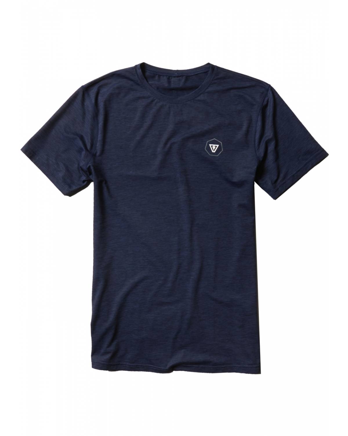 Vissla Alltime S/S - Naval Heather - Front