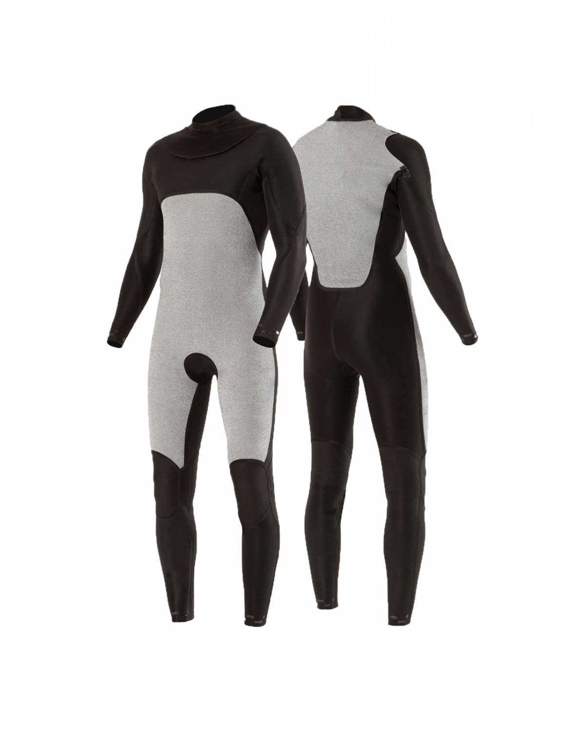 Vissla Boys 7 Seas 3/2 Back Zip Wetsuit - Baja Blue 2