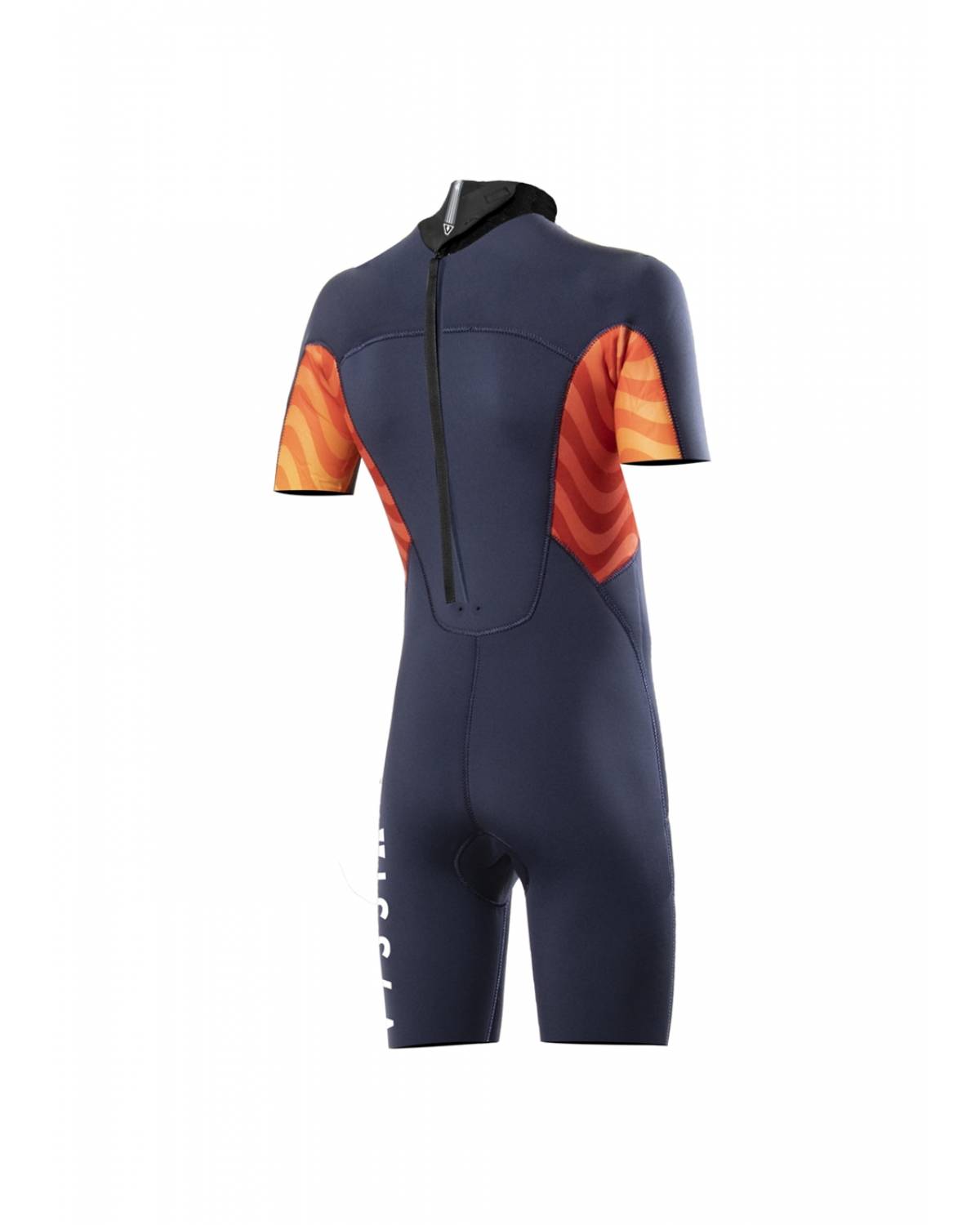 Boys 7 Seas Shredder 2/2 Spring Suit - Navy back