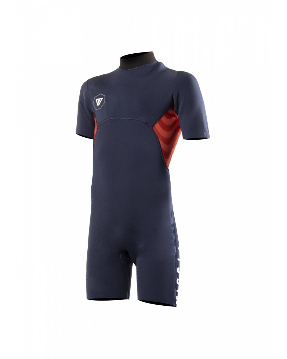 Vissla Boys 7 Seas Shredder 2/2 Spring Suit - Navy front