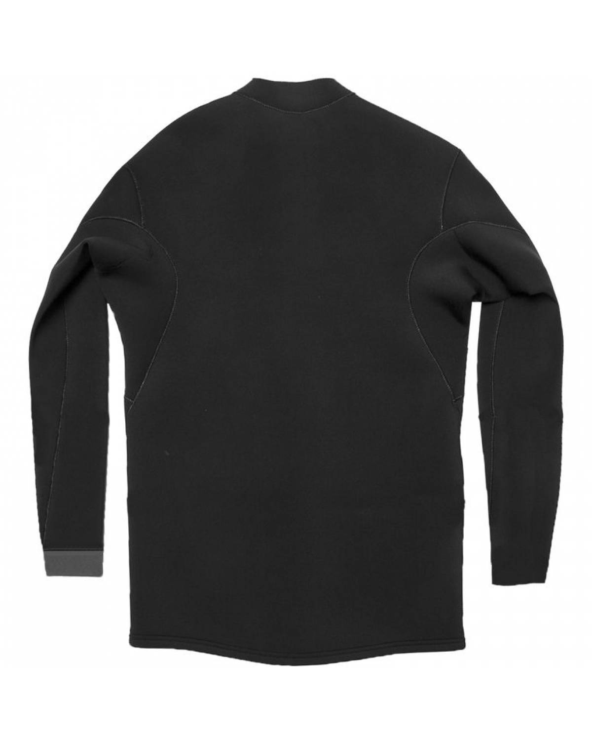 Vissla Boys Front Zip Tripper Jacket - Black back