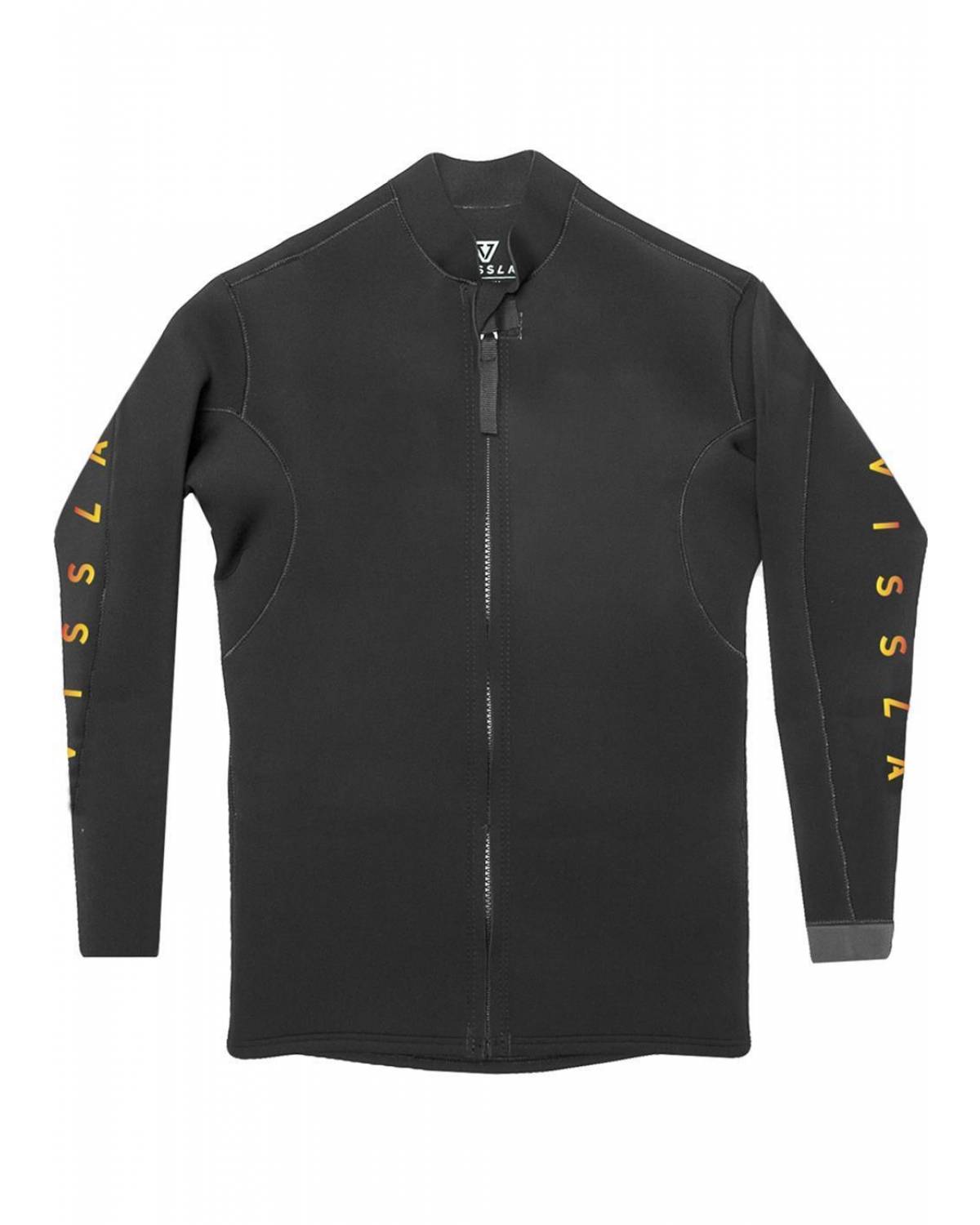 Vissla Boys Front Zip Tripper Jacket - Black front
