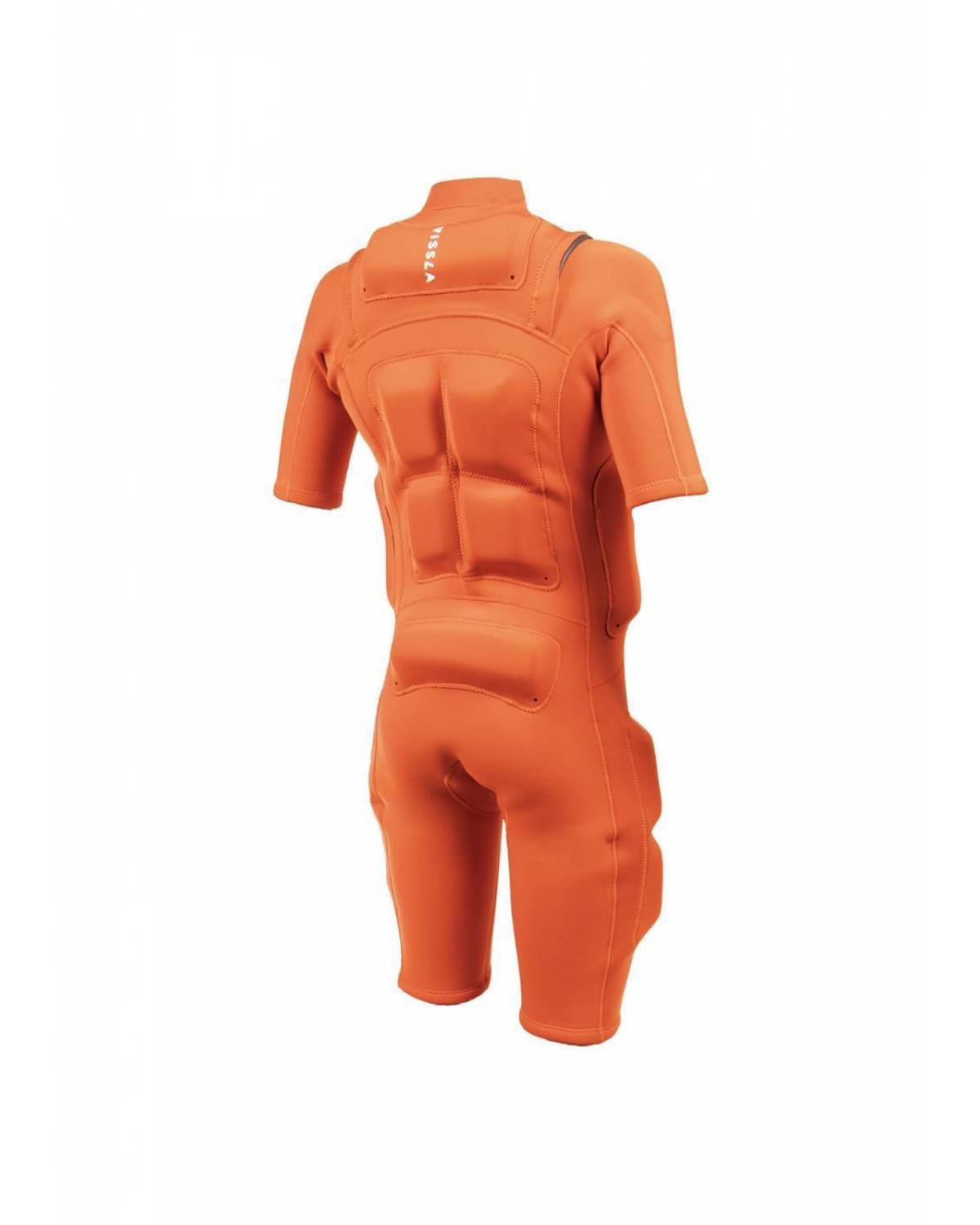 Vissla Boys Heavy Seas 2/2 Impact Spring Suit - Orange back