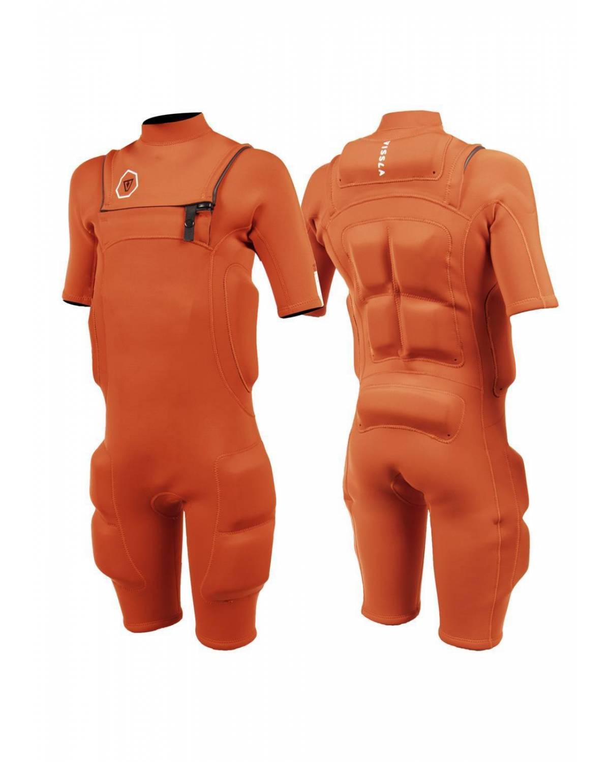 Boys Heavy Seas 2/2 Impact Spring Suit - Orange