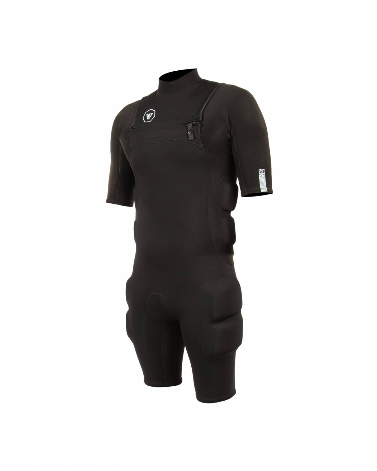 Vissla Heavy Seas 2/2 Impact Spring Suit - Black side front