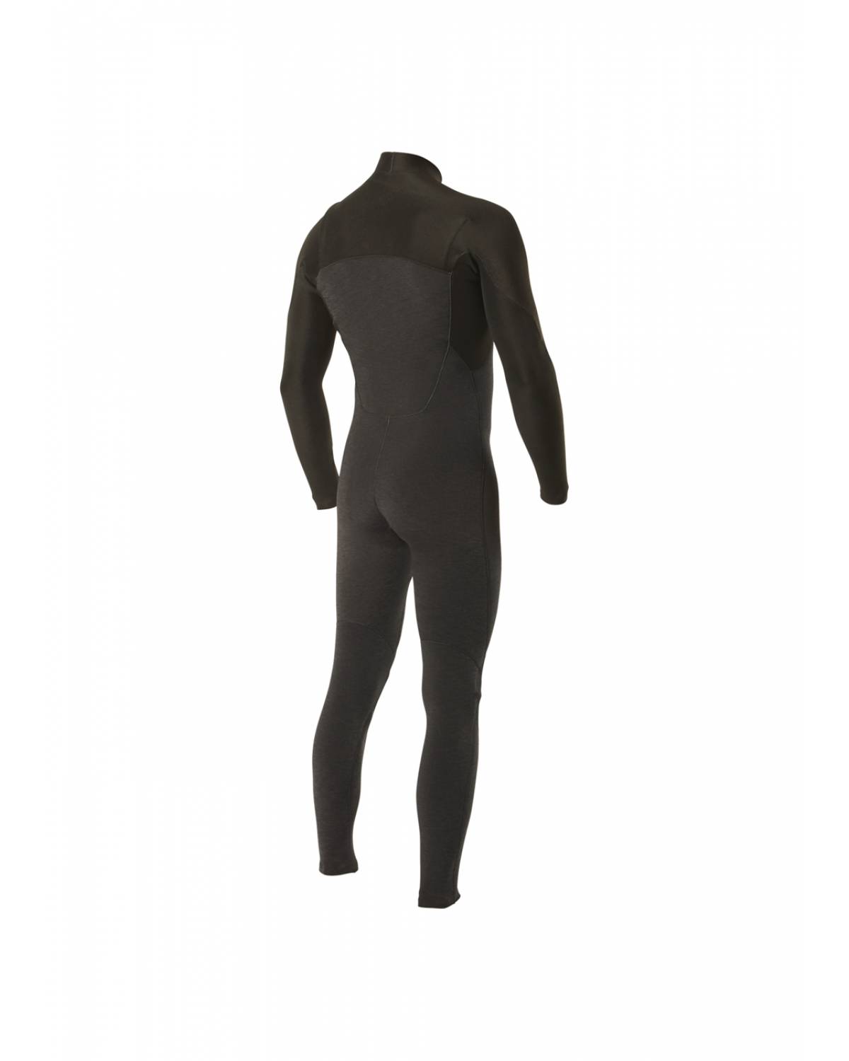 Vissla High Seas 3/2 Chest Zip - Black Heather - Back