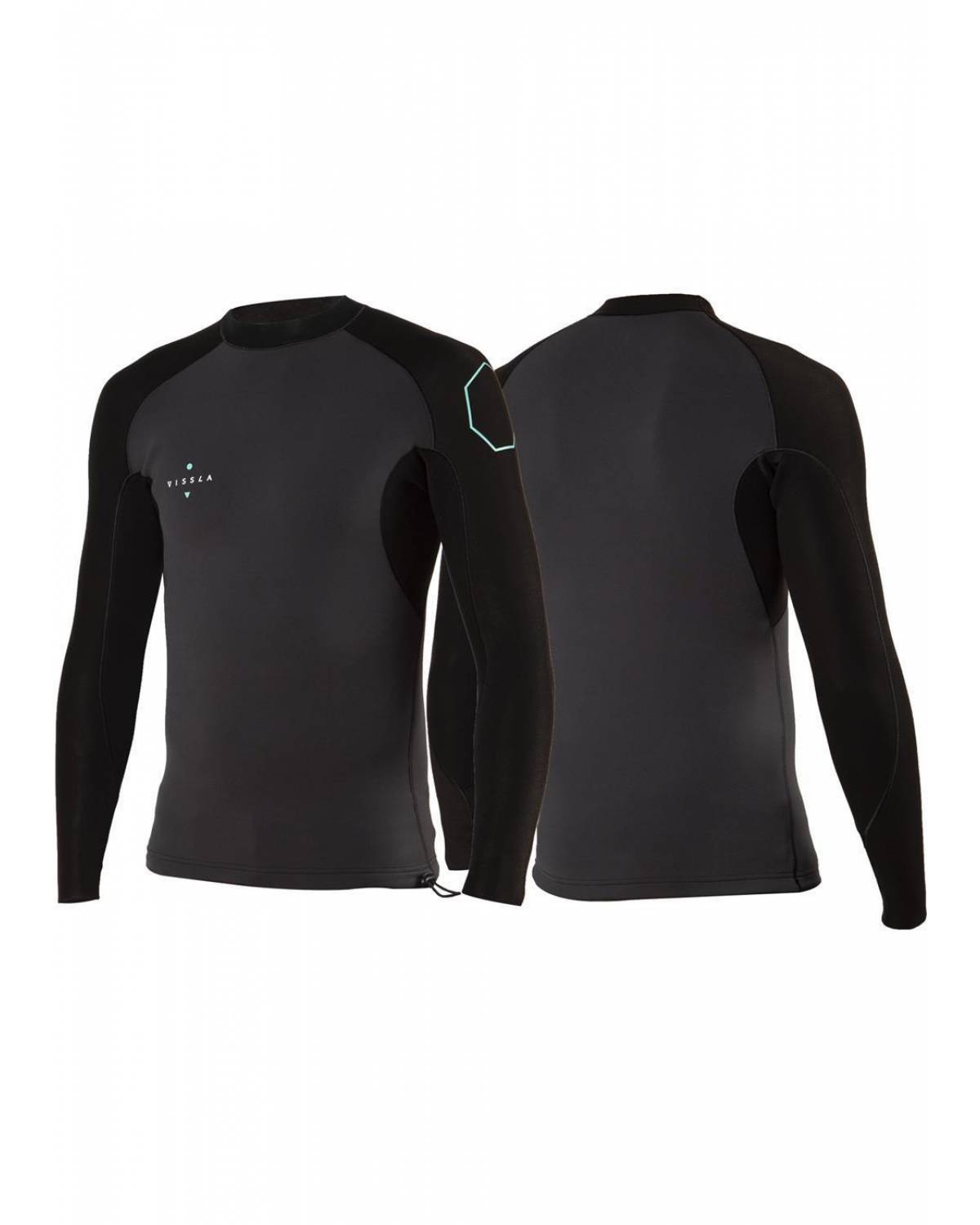 Vissla High Seas Boys 1mm Ls Jacket - Phantom 2