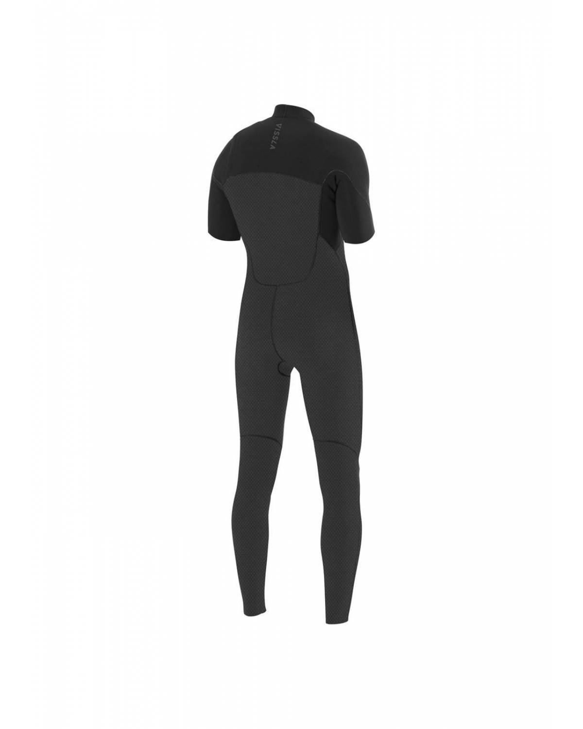 Vissla High Seas 2/2 S/S Full Wetsuit - Phantom - back