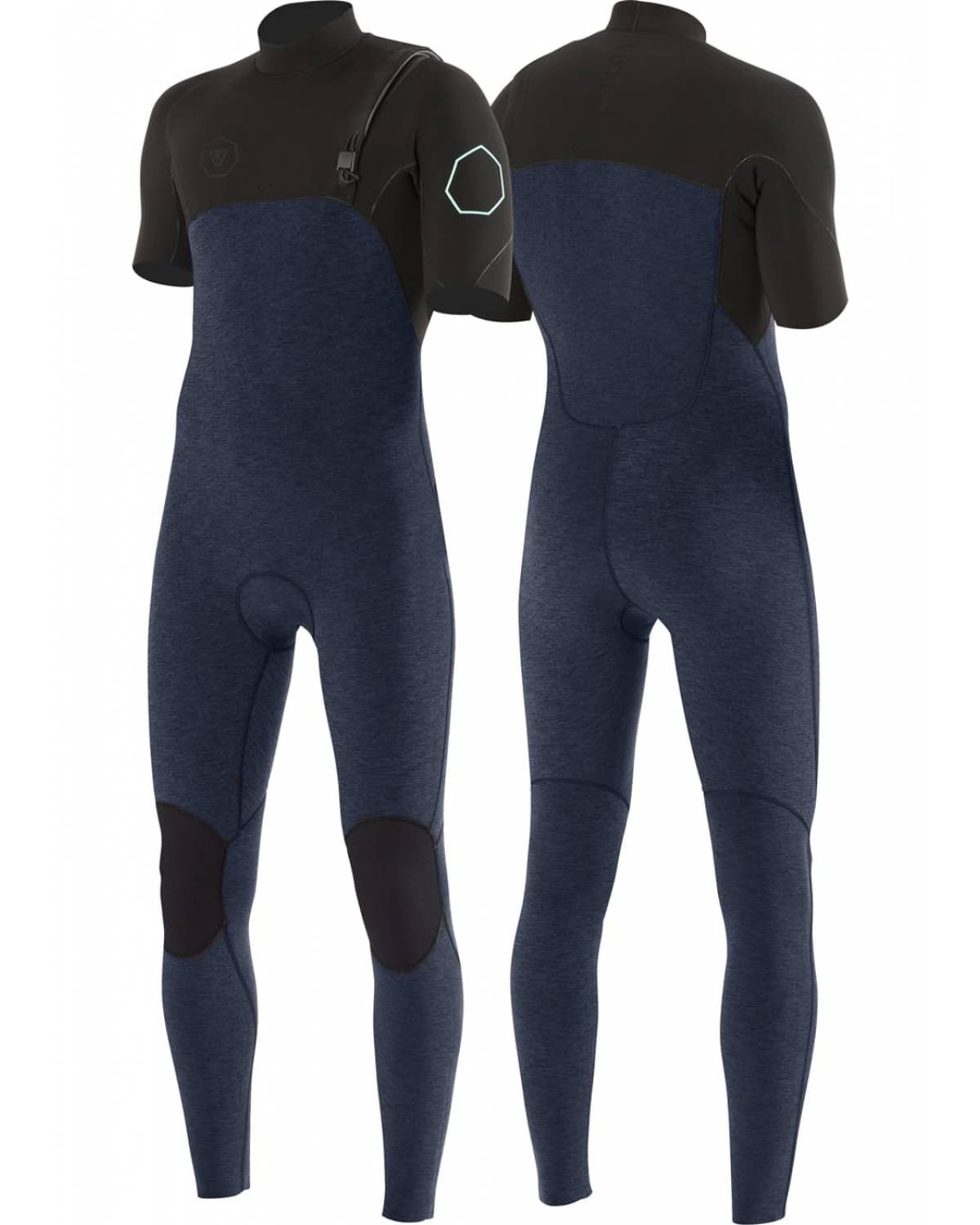 Vissla HIGH SEAS 2/2 S/S FULL Wetsuit - NAVAL HEATHER