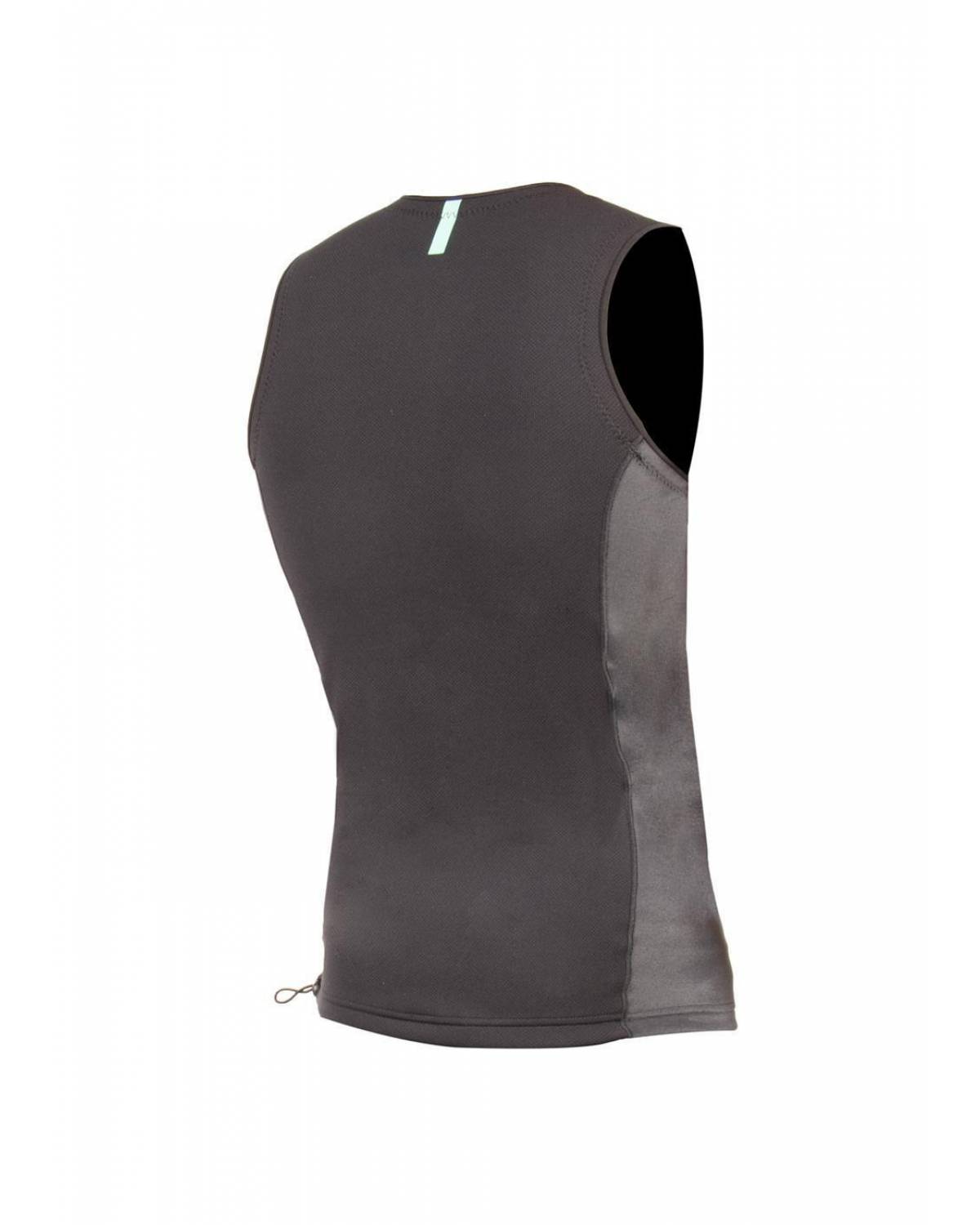 Vissla High Seas II 1mm Vest - Charcoal back