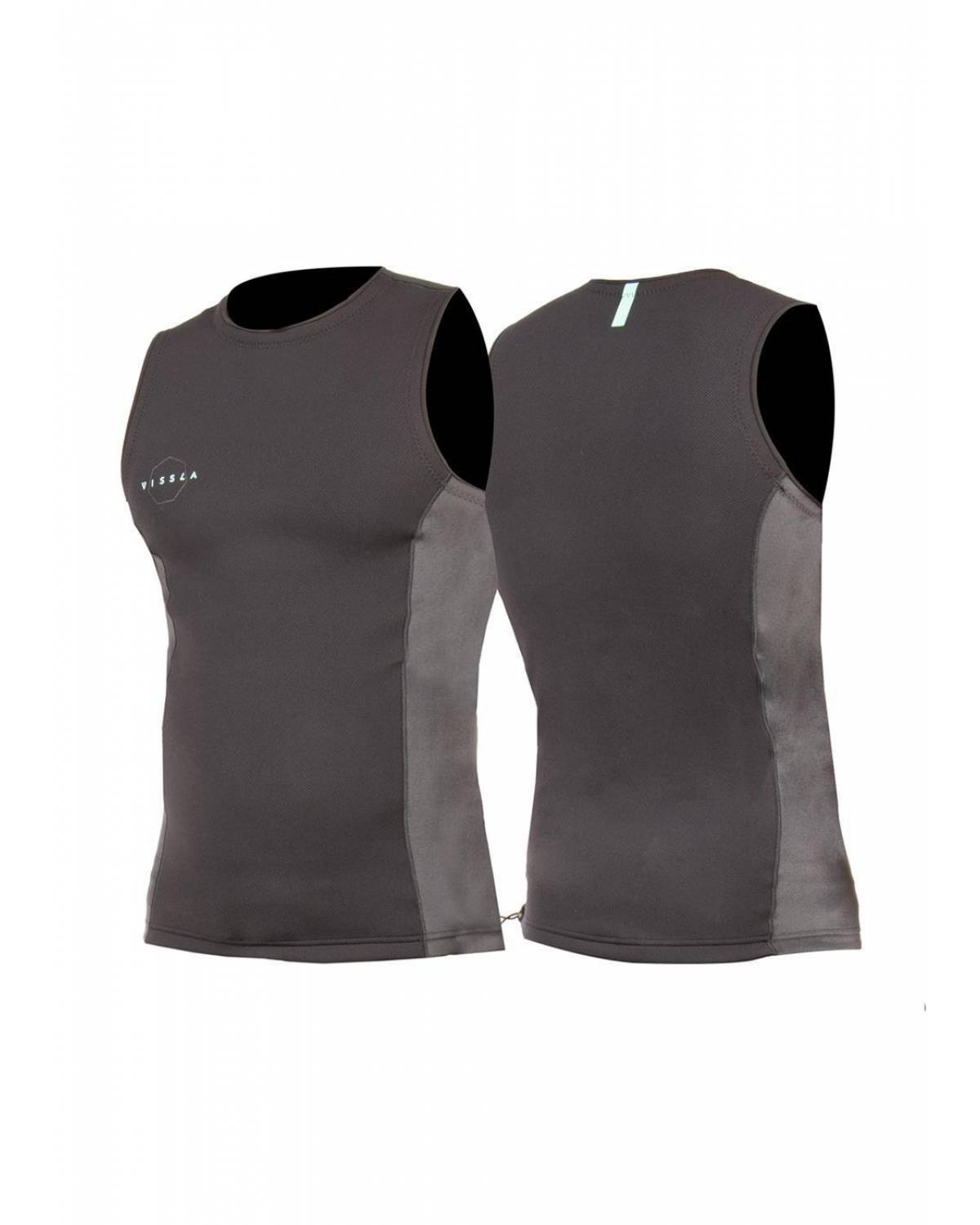 Vissla High Seas II 1mm Vest - Charcoal
