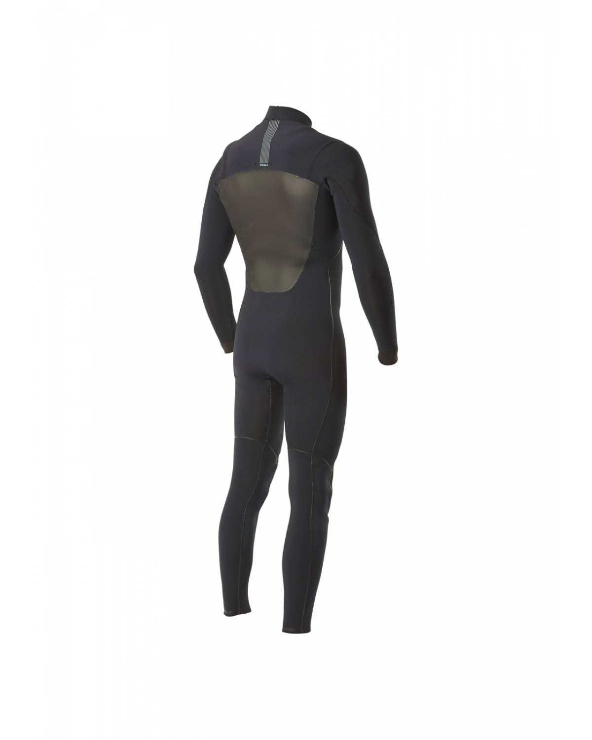 Vissla North Seas 3/2 Full Chest Zip - Black - Back