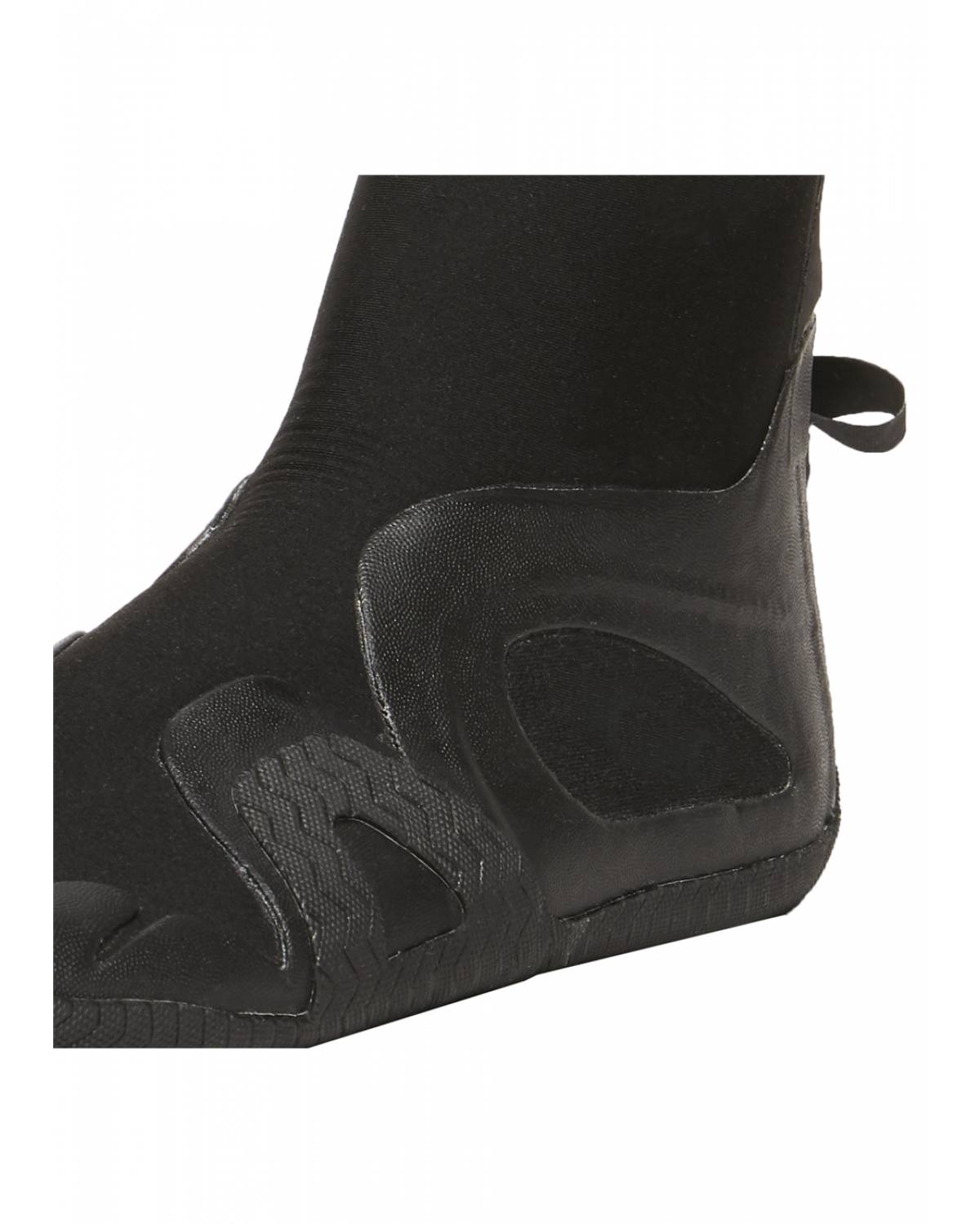 Vissla Seven Seas 3mm Split Toe Bootie - Black - Detail