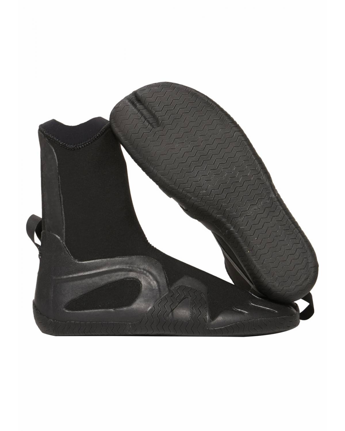Vissla Seven Seas 3mm Split Toe Booties - Black