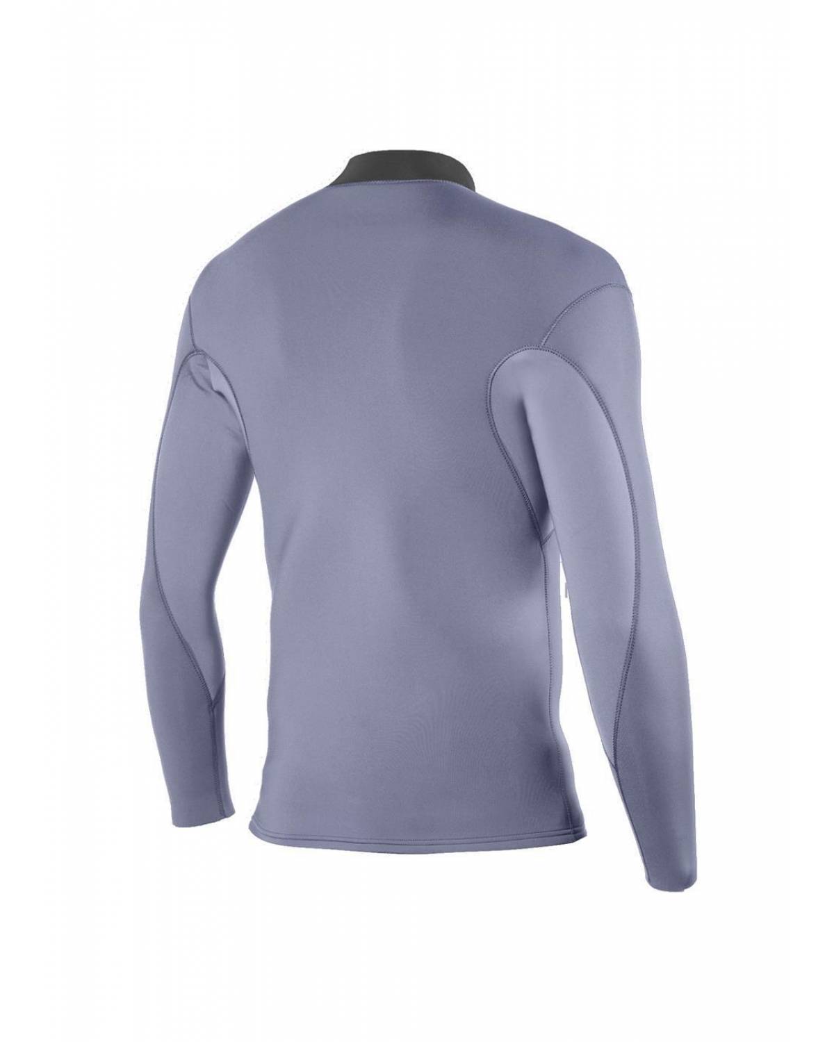 Vissla Solid Sets 2mm Front Zip Jacket - Dusty Lilac - Back