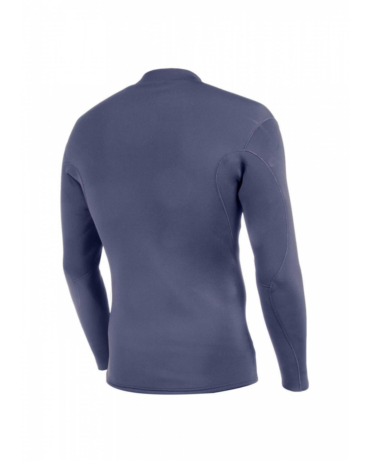 Vissla Solid Sets 2mm Front Zip Jacket - Dark Naval back