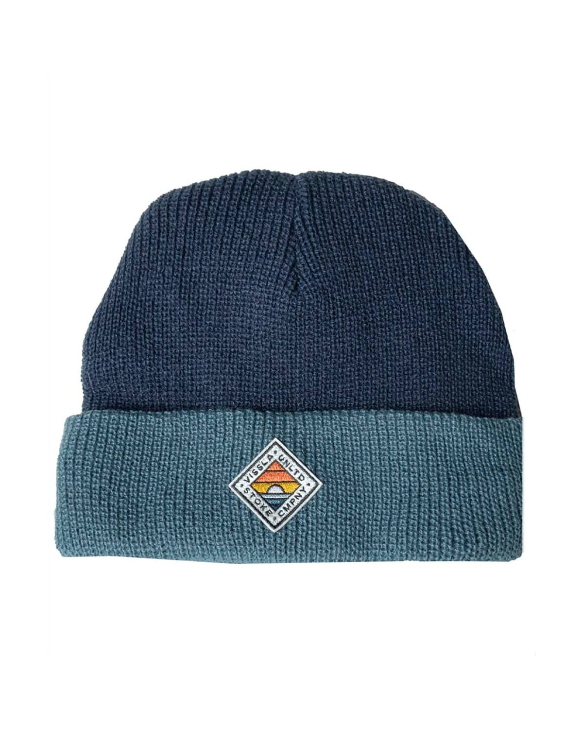 Vissla Solid Sets Beanie - Dark Denim
