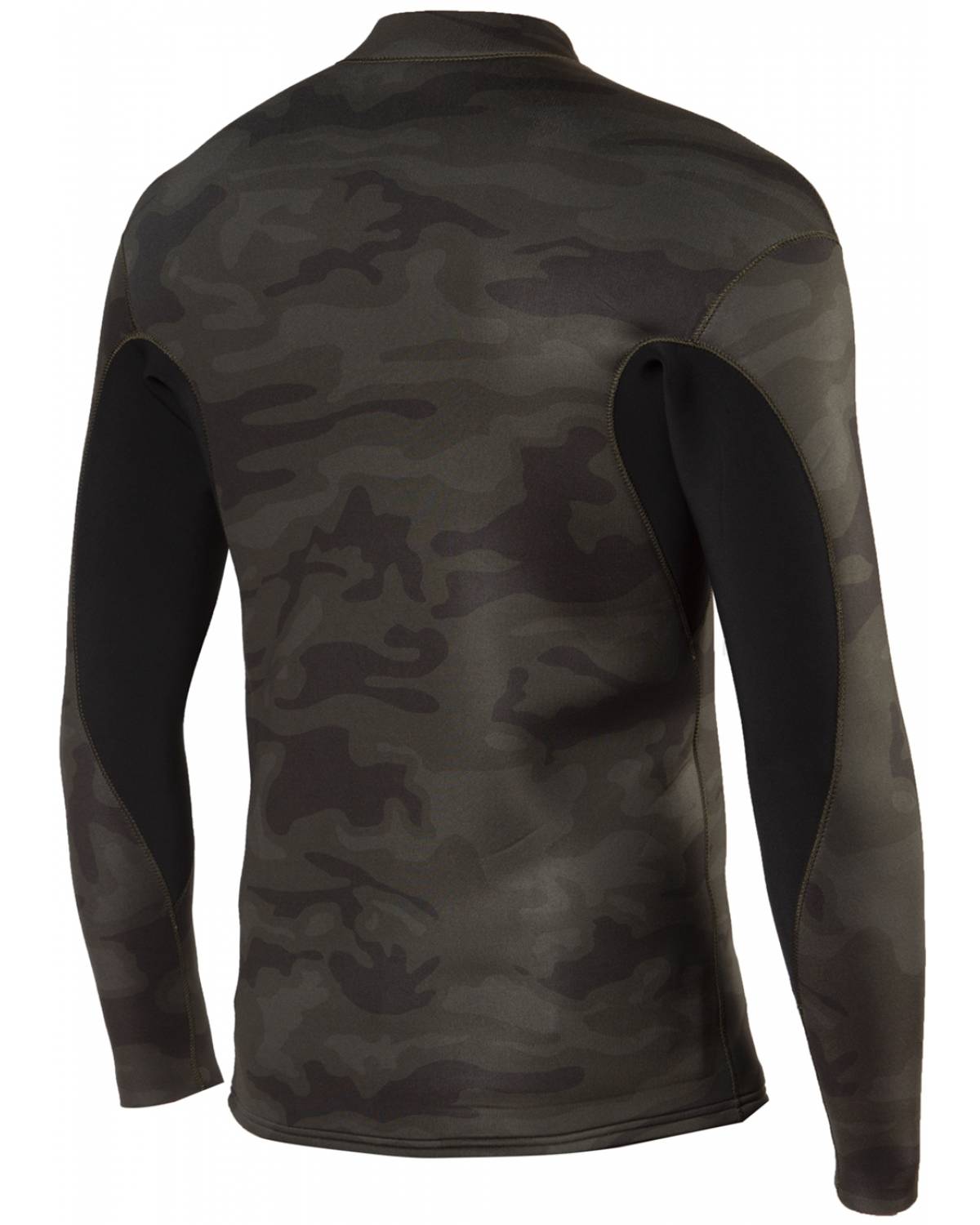 Vissla Youth The Trip Front Zip Jacket - Camo  back