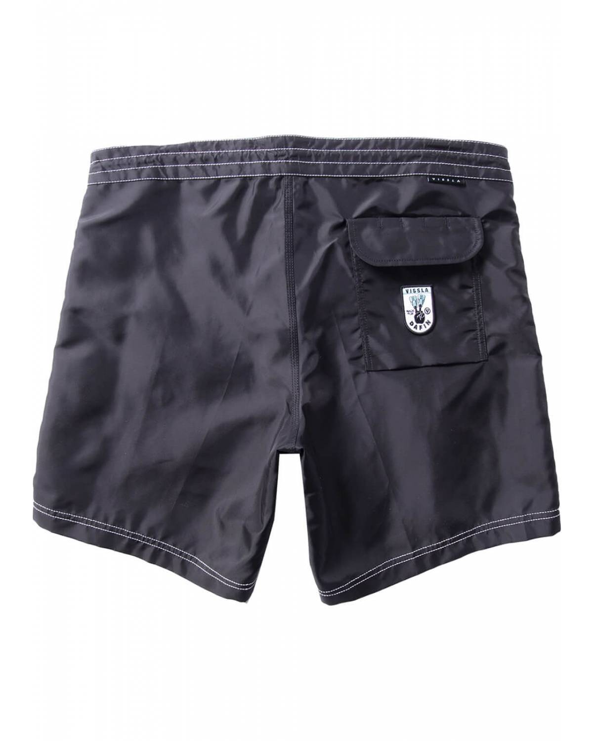 Vissla Da Fin Womper 16.5 Boardshort - Black