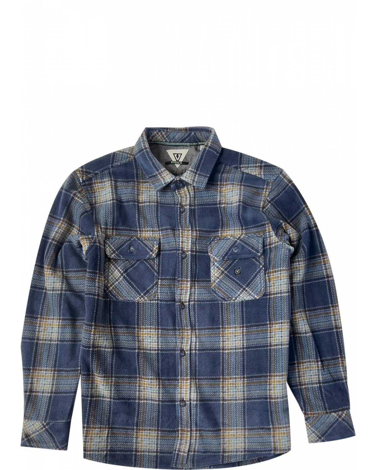Eco-zy Ls Polar Flannel - Dark Denim 